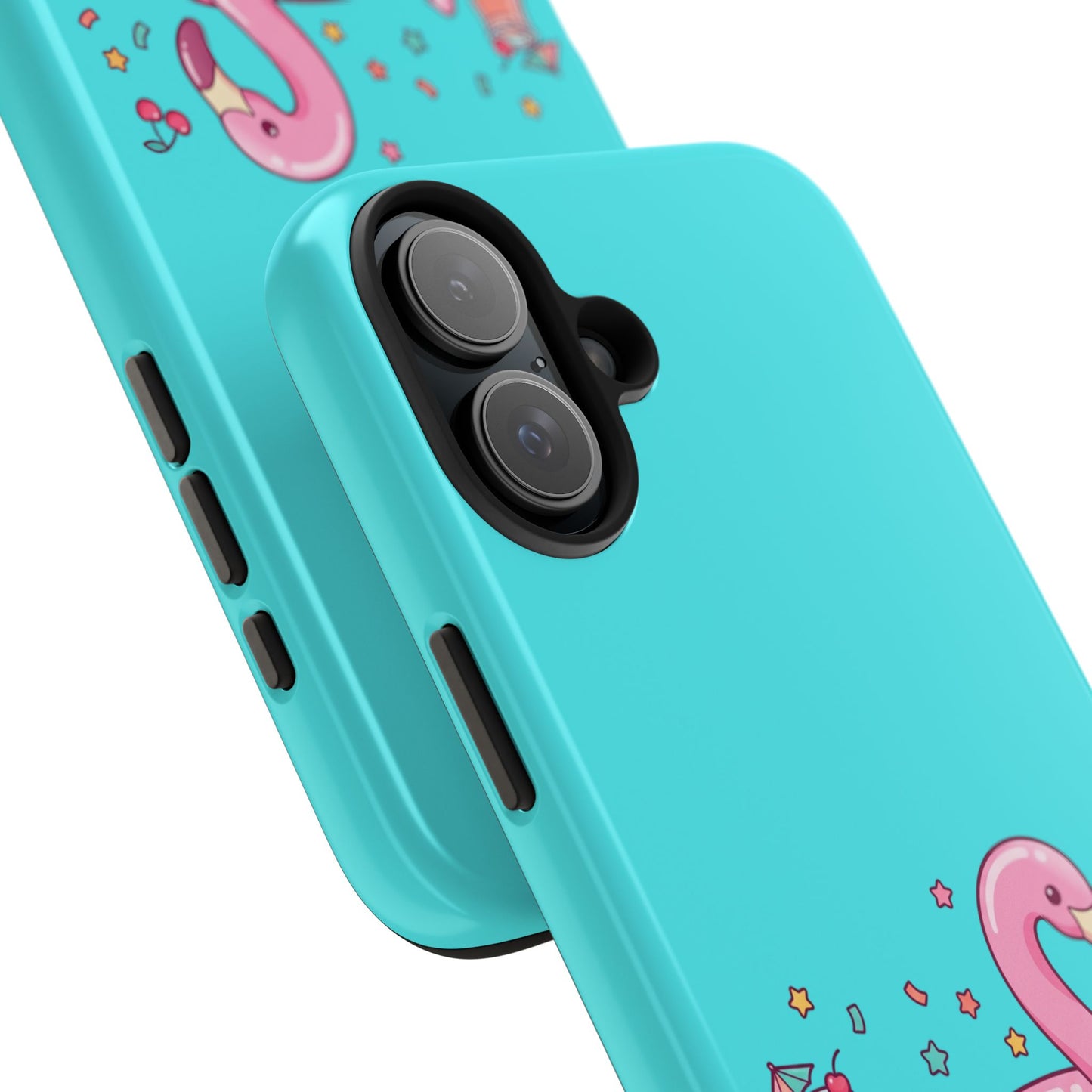 Flamingo Pool Party iPhone Case