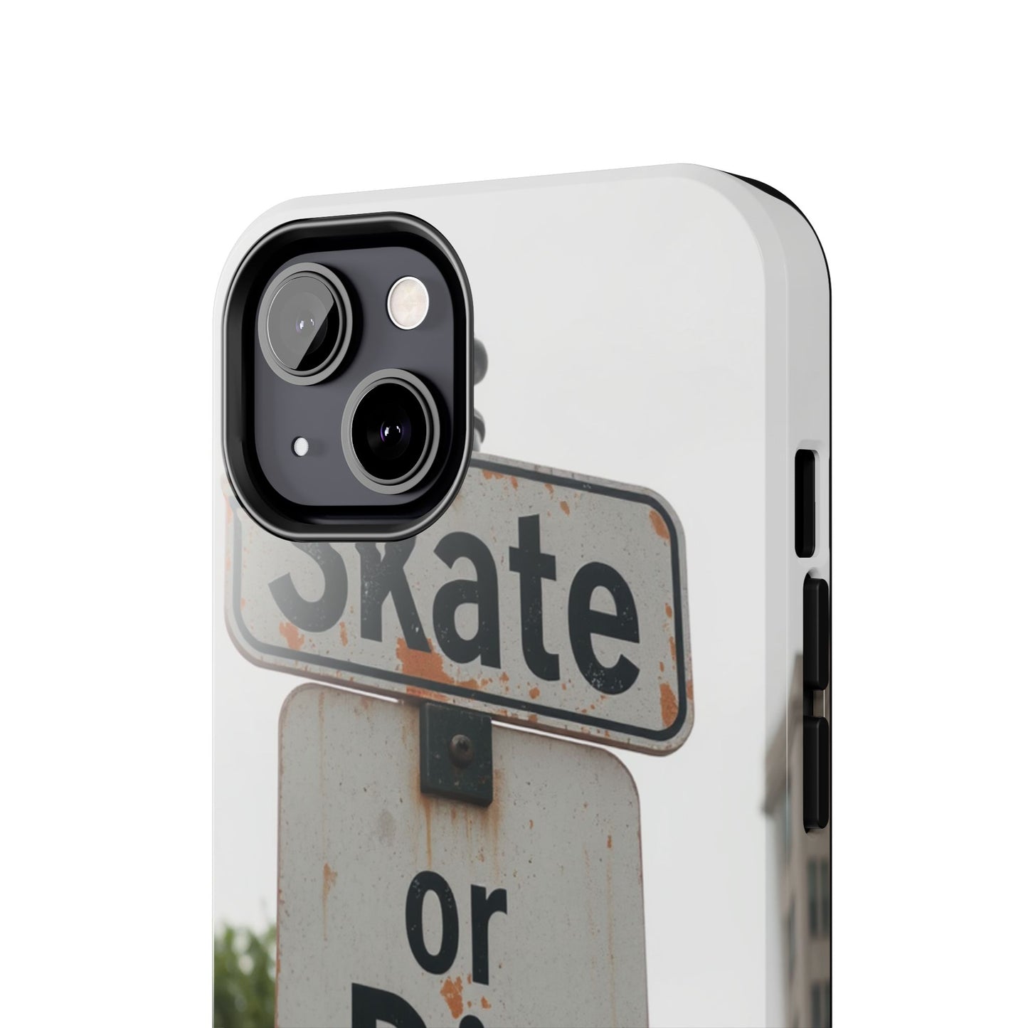 Skate or Die Tough Phone Case - Durable Protection for Skaters