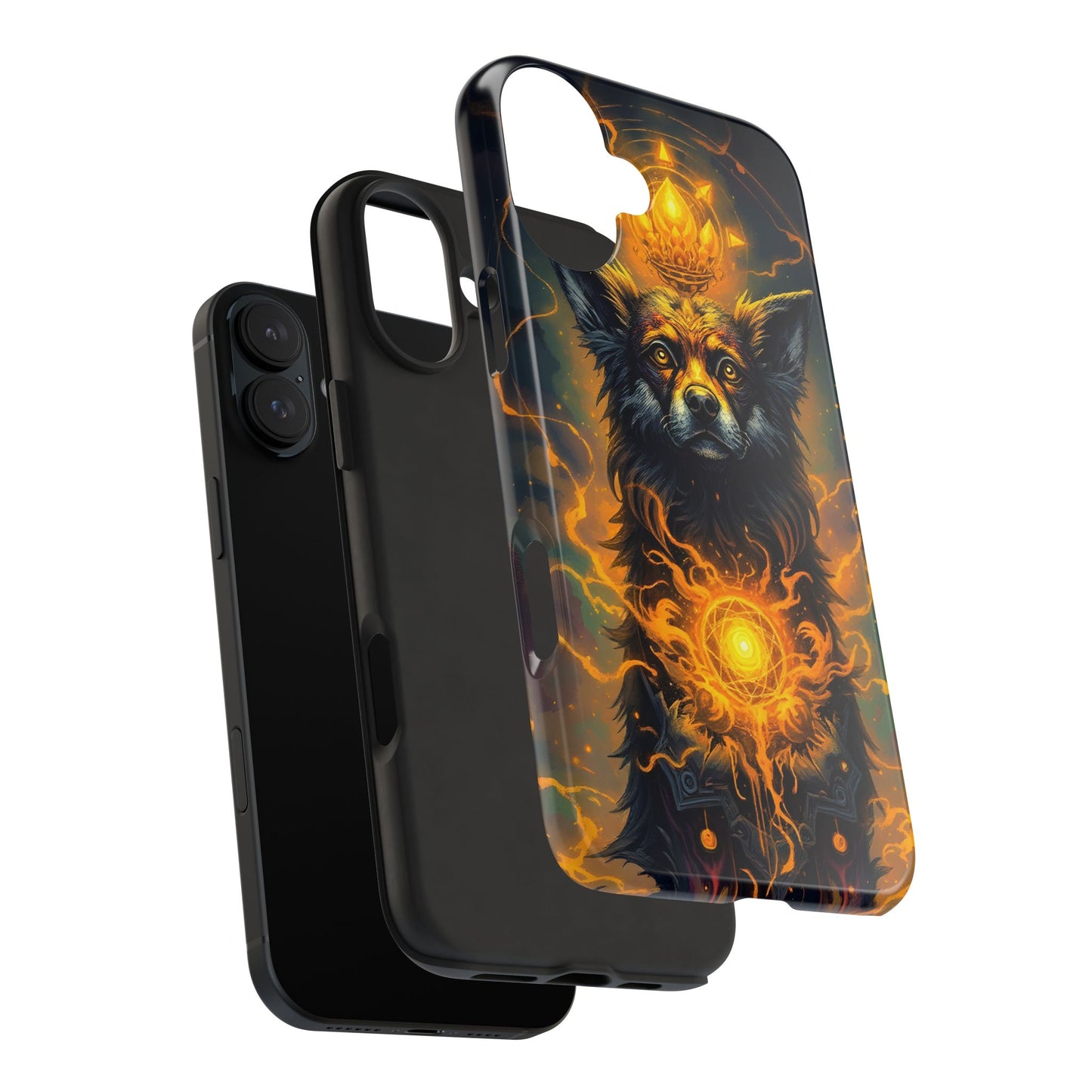 Mystical Dog of Light - Tough Phone Case - Durable Protection with Inspired Artwork - for iPhone