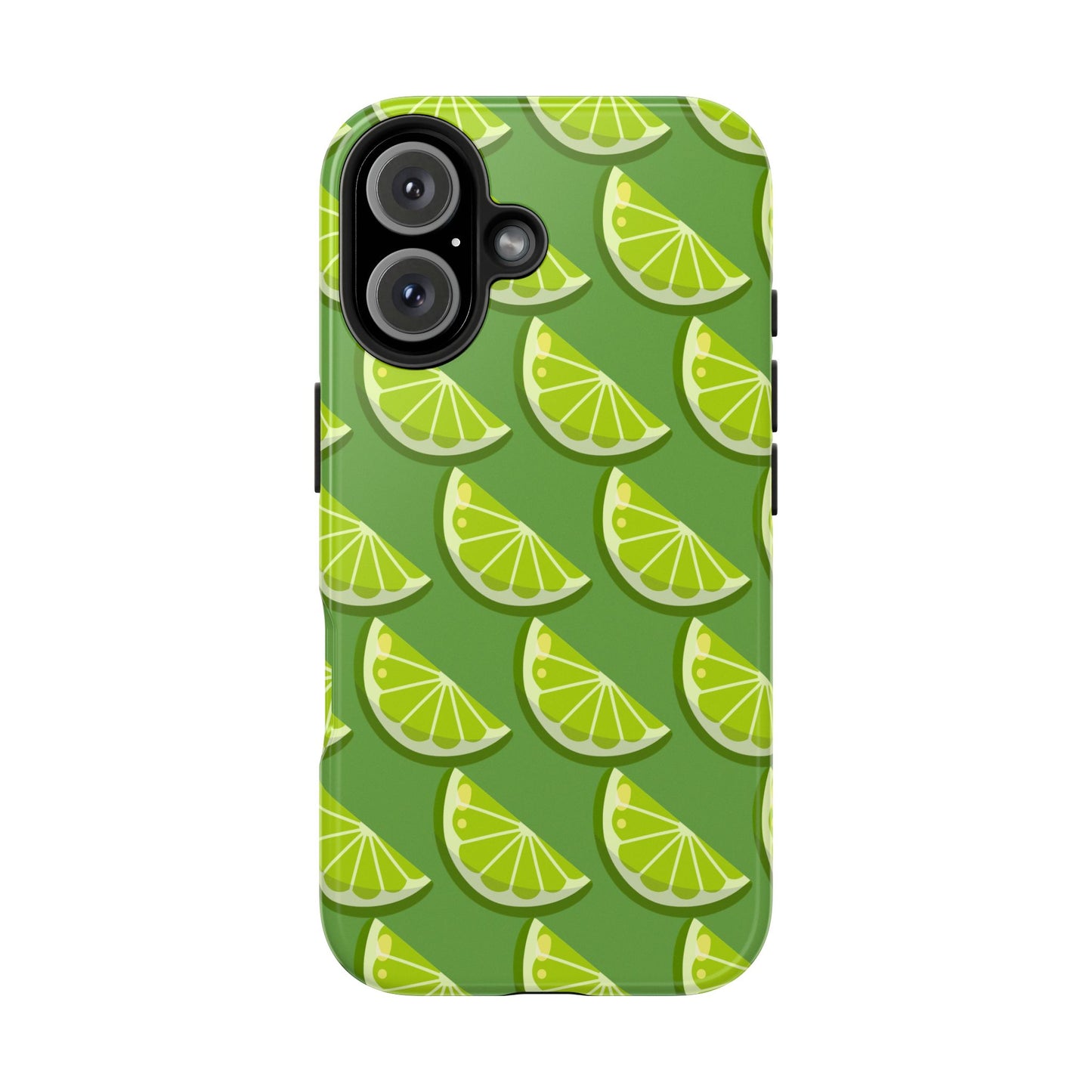Lime Slice Tough Phone Case - Green Party - for iPhone