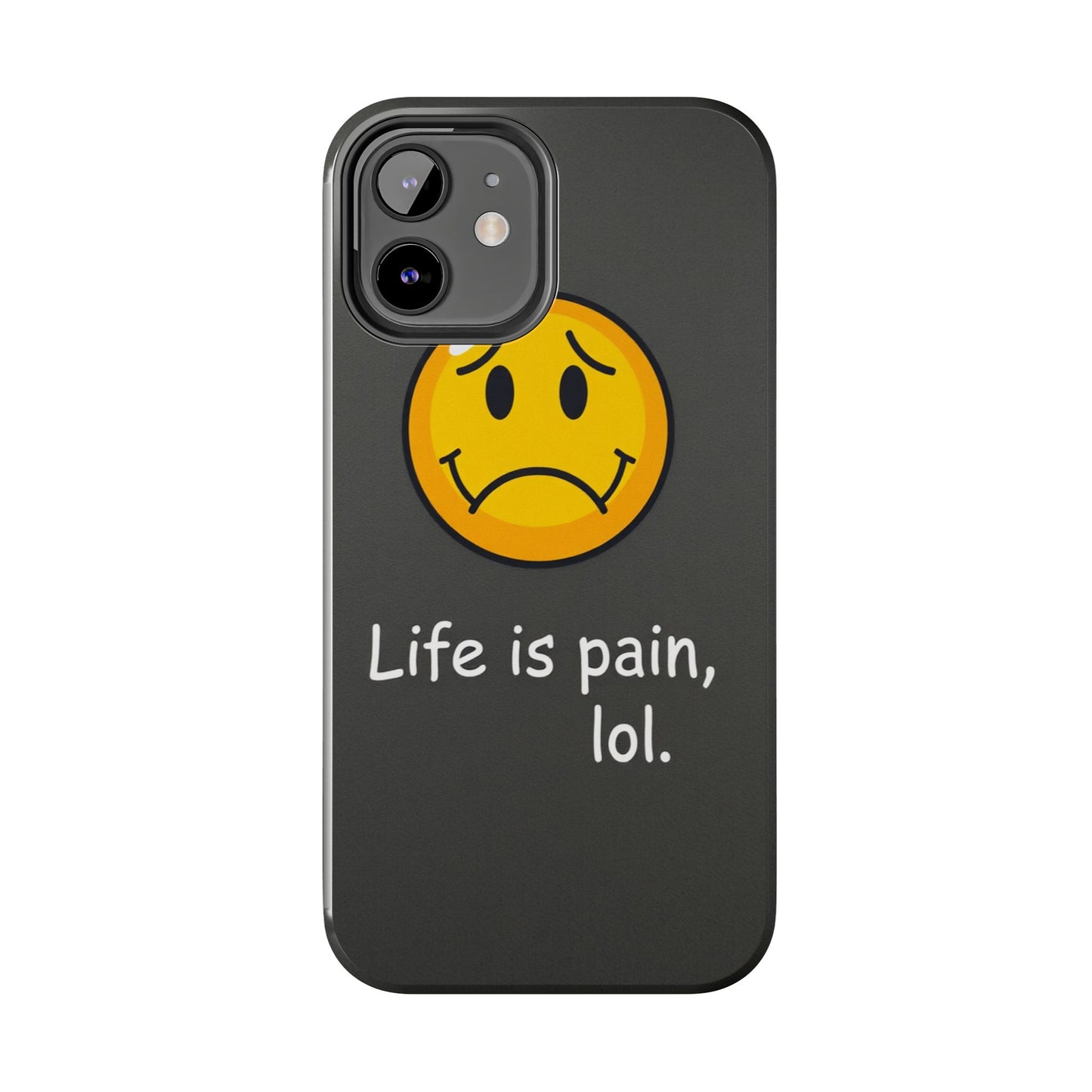Life is Pain Tough Phone Case - Trendy Design for Smartphone Protection