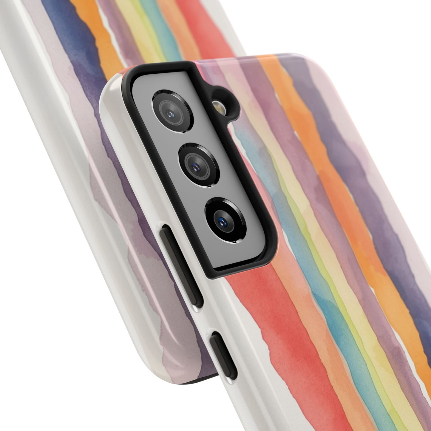 Colorful Watercolor Tough Phone Case - Stylish and Durable Cover for Creative Souls