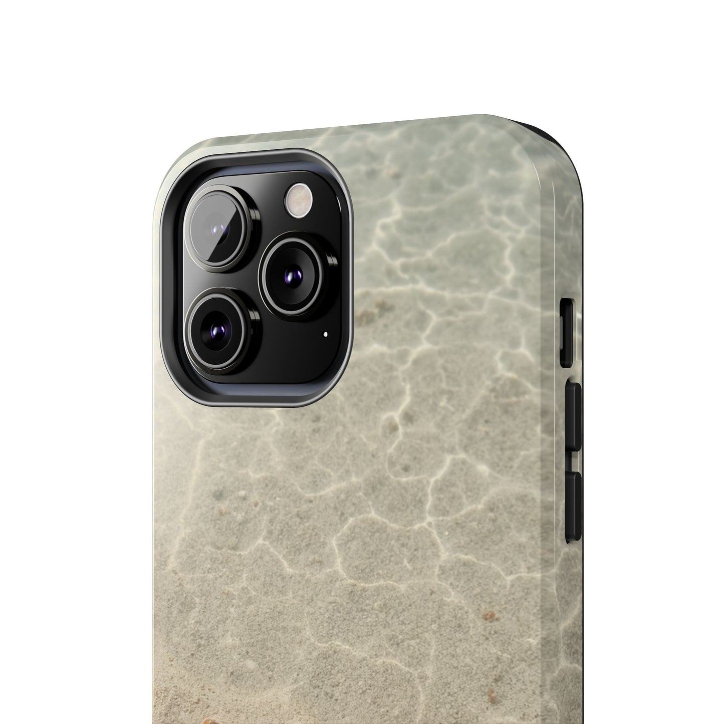 Beach-Inspired Tough Phone Case with Starfish and Seashell Design