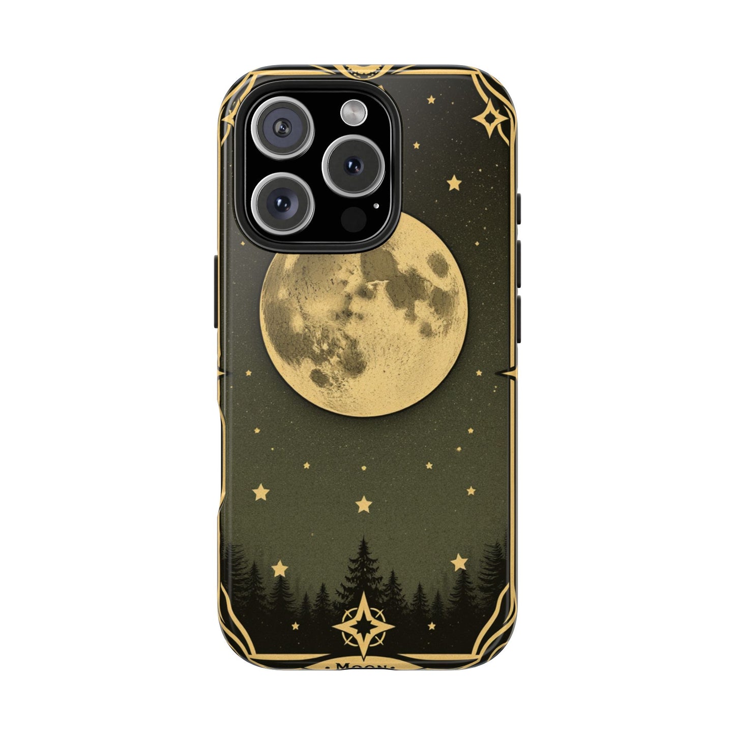 Celestial Moon Phone Case - Tough & Stylish for Star Lovers