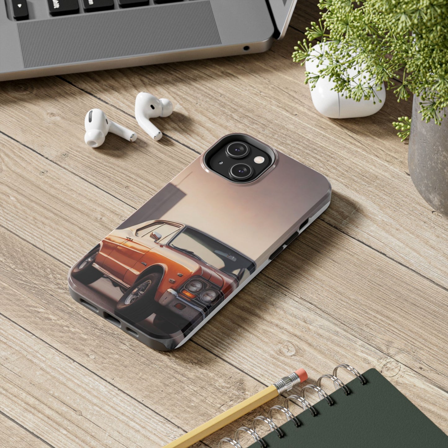 Vintage Car Tough Phone Case - Perfect Gift for Car Enthusiasts - for iPhone