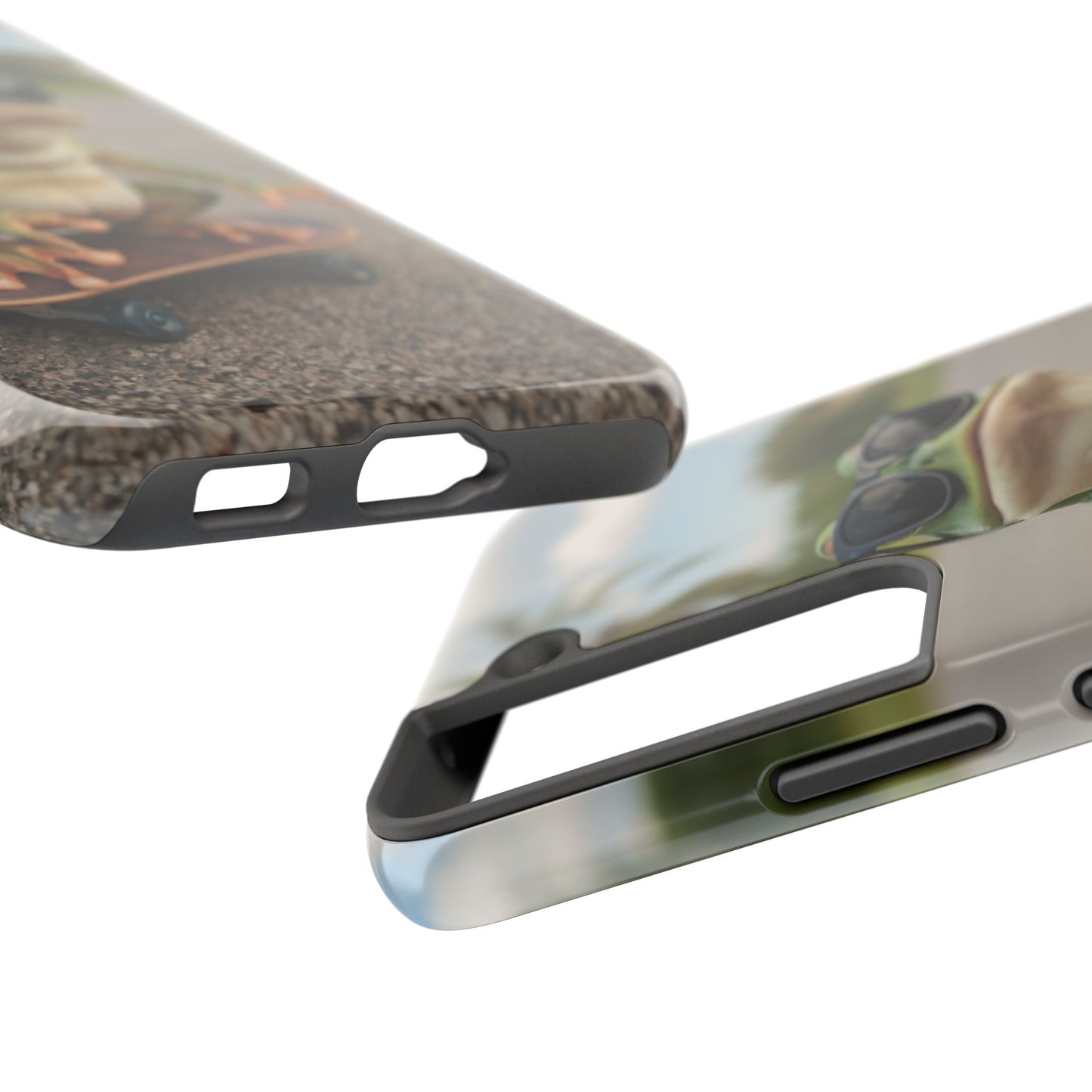 Cool Frog Skateboard Phone Case - Tough and Stylish Protection