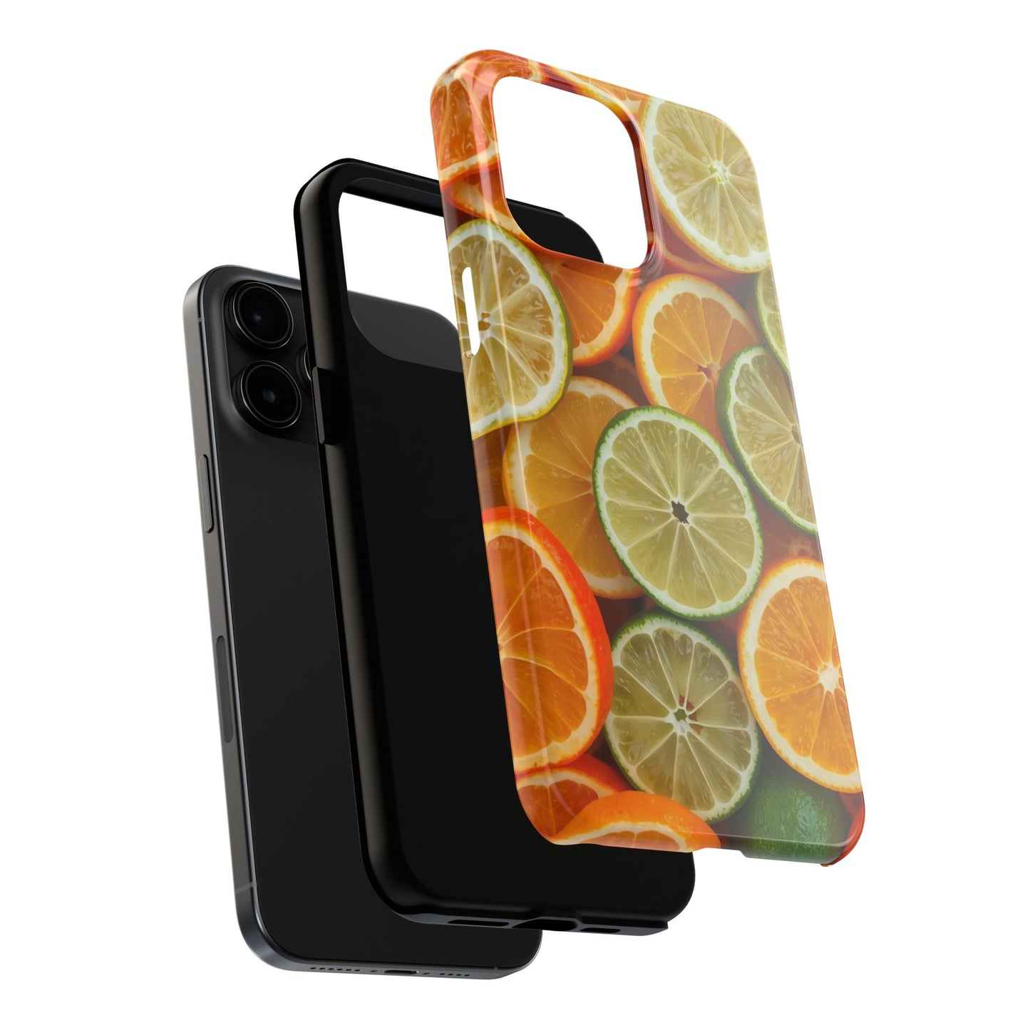 Citrus Slice Tough Phone Case – Vibrant Fruit Design for Summer Fun