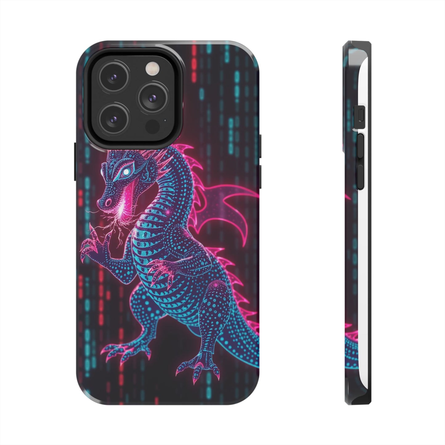 Electrifying Dragon Phone Case - Tough, Stylish Protection for Fantasy Lovers