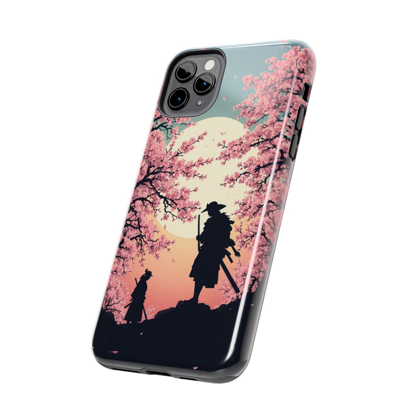 Cherry Blossom Samurai Tough Phone Case