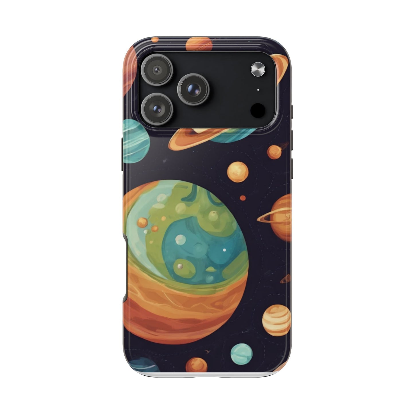 Cosmic Planet Phone Case - Durable Tough Protector for Space Lovers - for iPhone