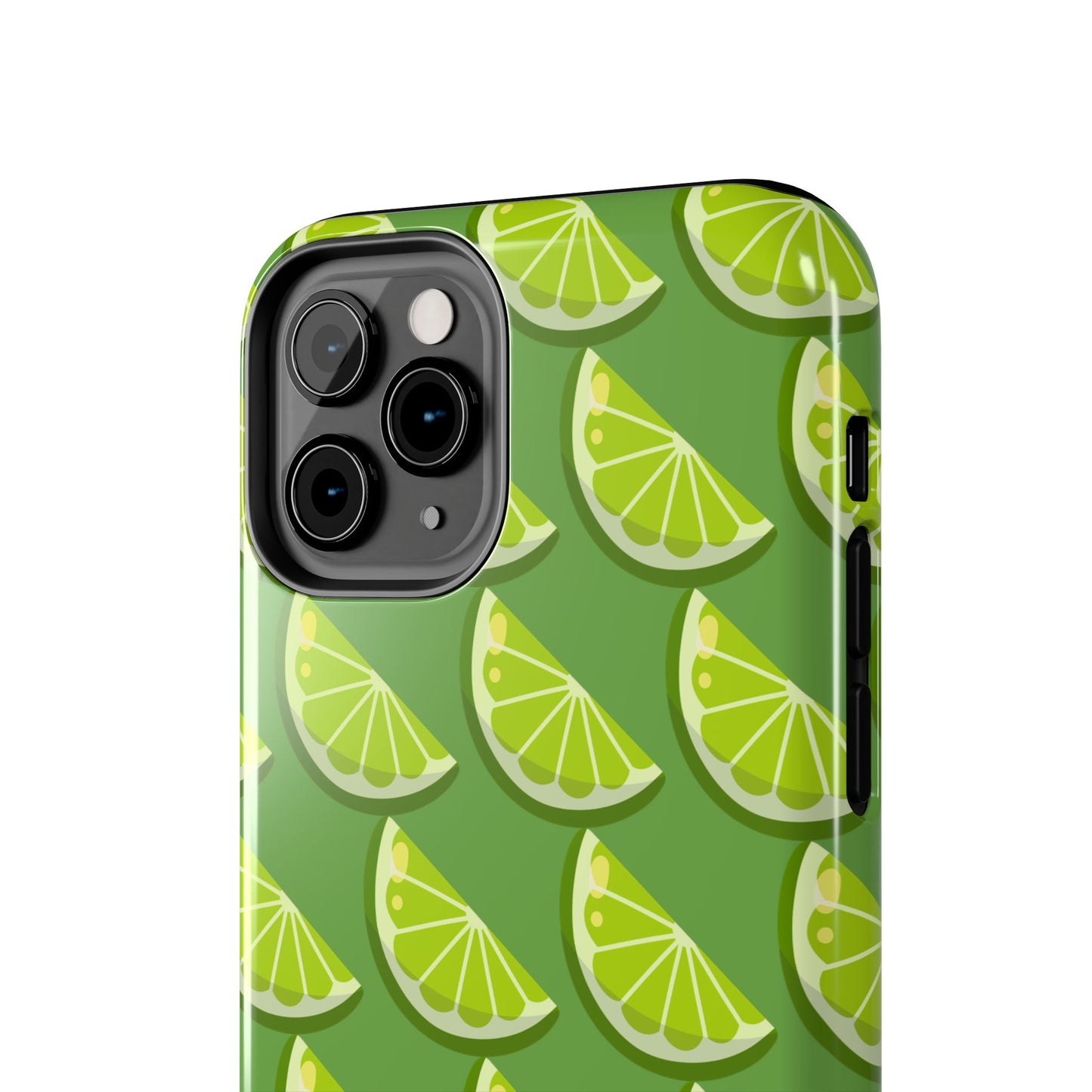 Lime Slice Tough Phone Case - Green Party - for iPhone