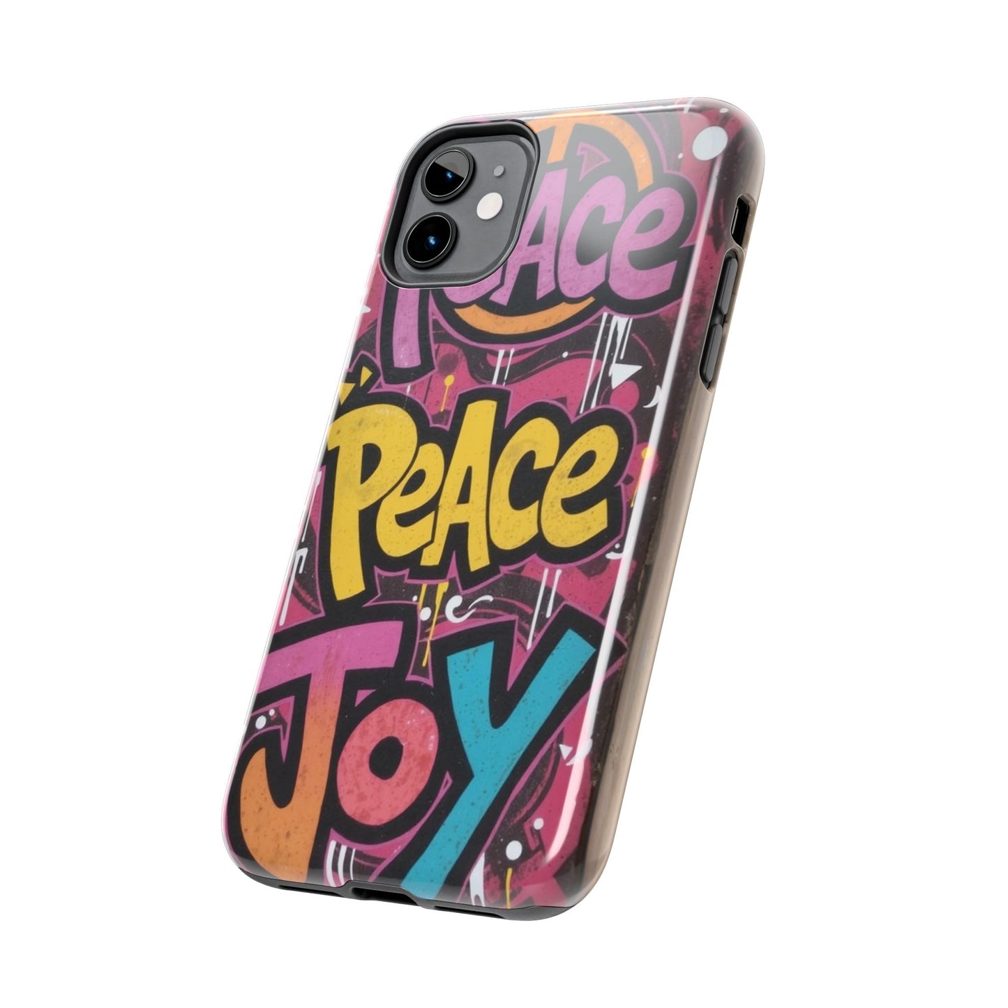 Colorful Peace Joy Tough Phone Case
