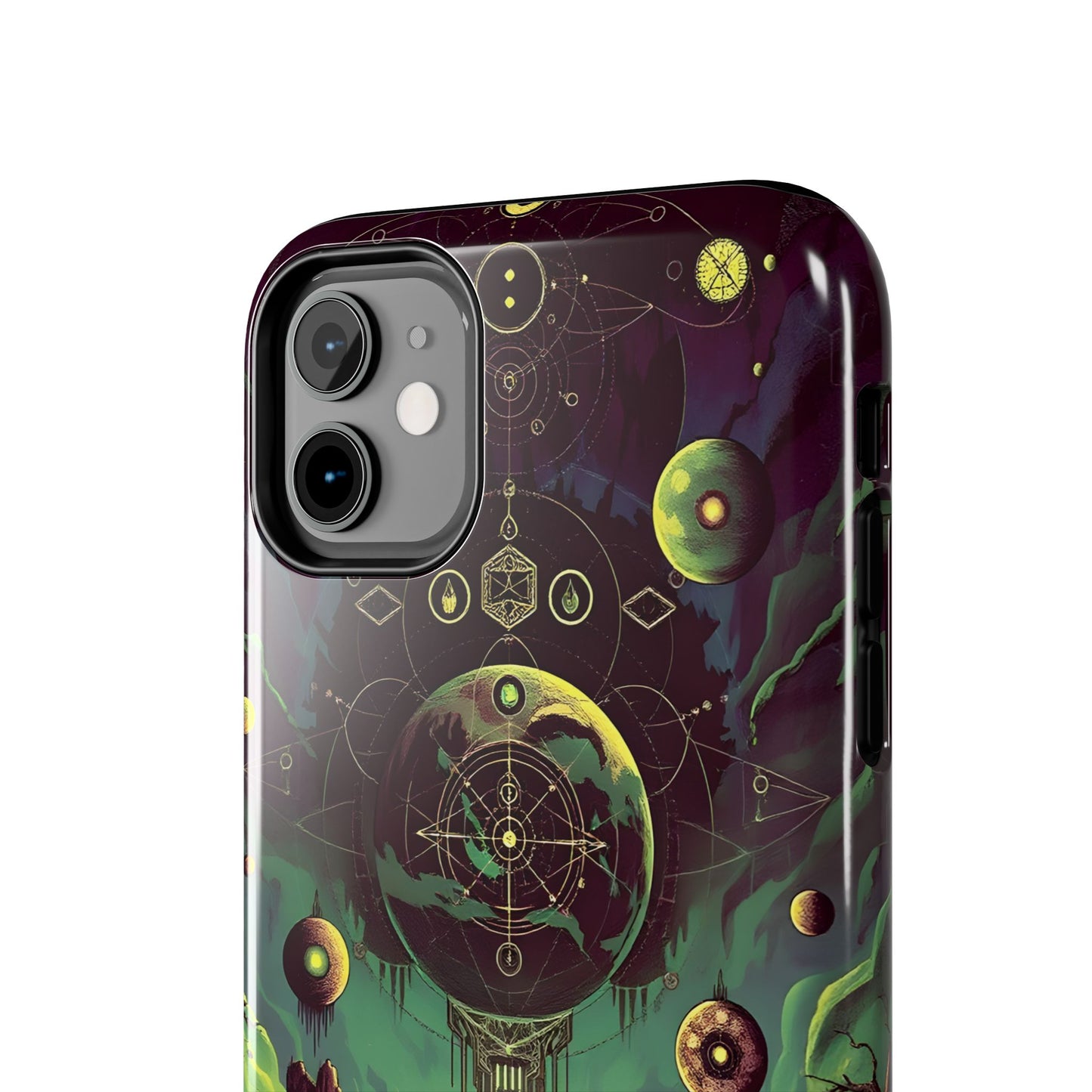 Cosmic Adventure Tough Phone Case - Galaxy Design for Space Enthusiasts - for iPhone