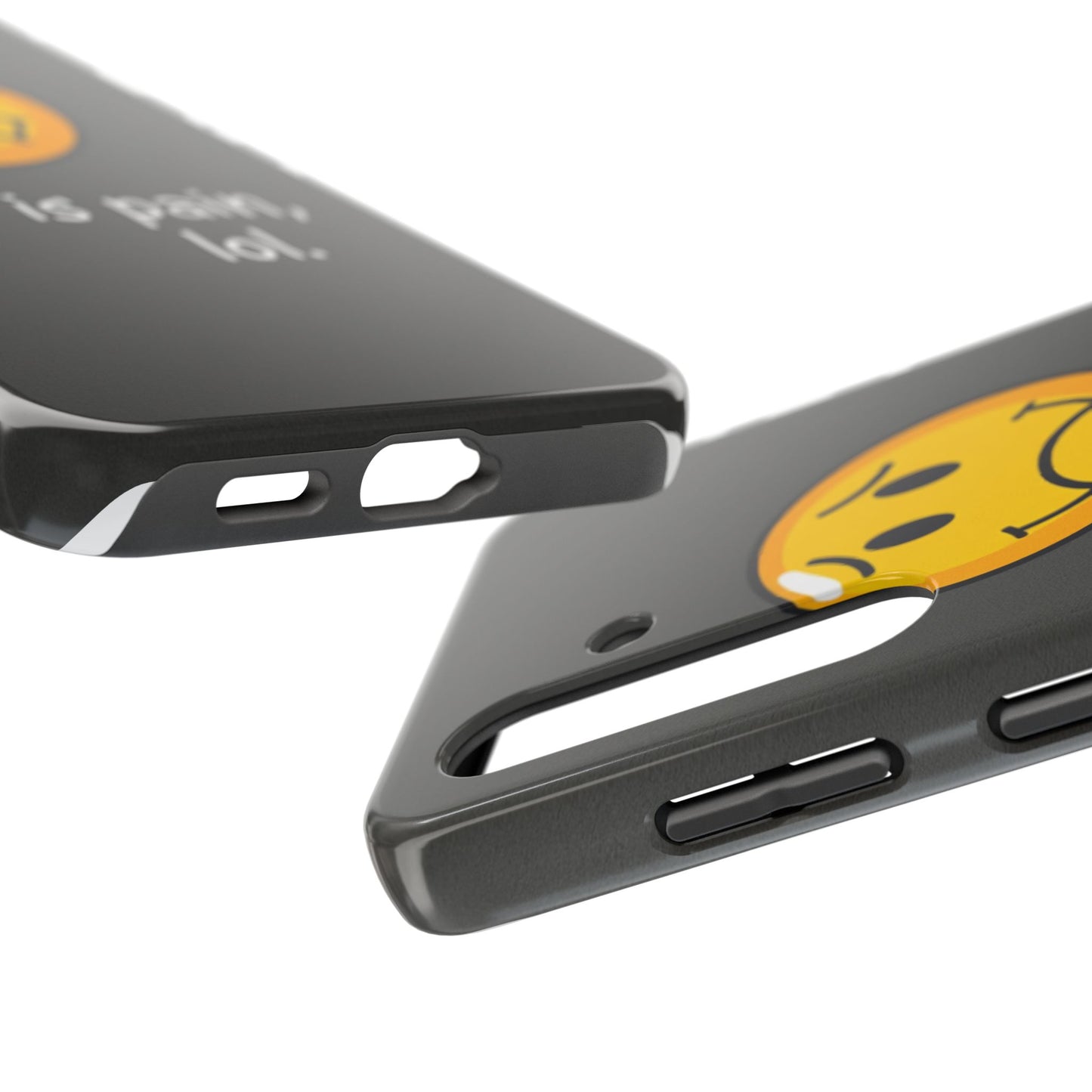 Life is Pain Tough Phone Case - Trendy Design for Smartphone Protection