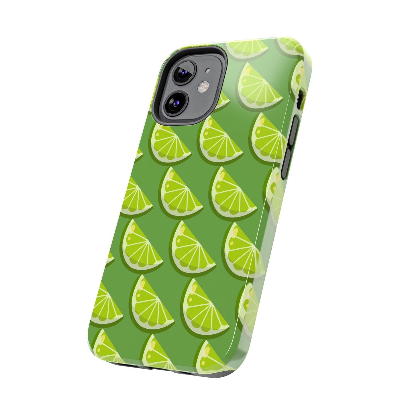 Lime Slice Tough Phone Case - Green Party - for iPhone