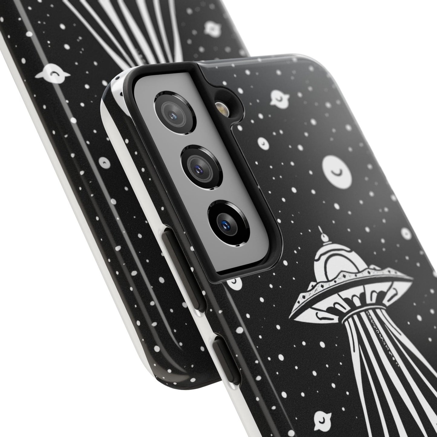 Galaxy UFO Tough Phone Case - Durable Protection with Unique Space Design