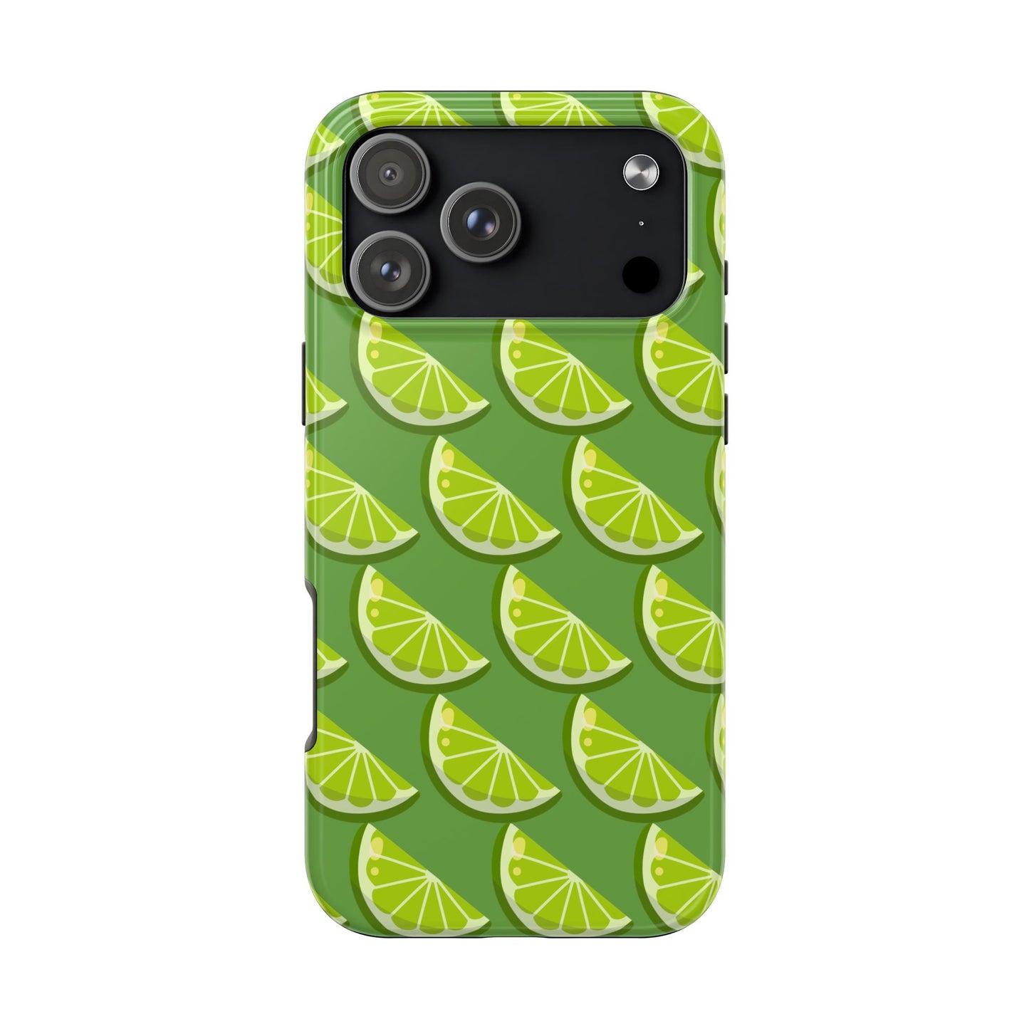 Lime Slice Tough Phone Case - Green Party - for iPhone