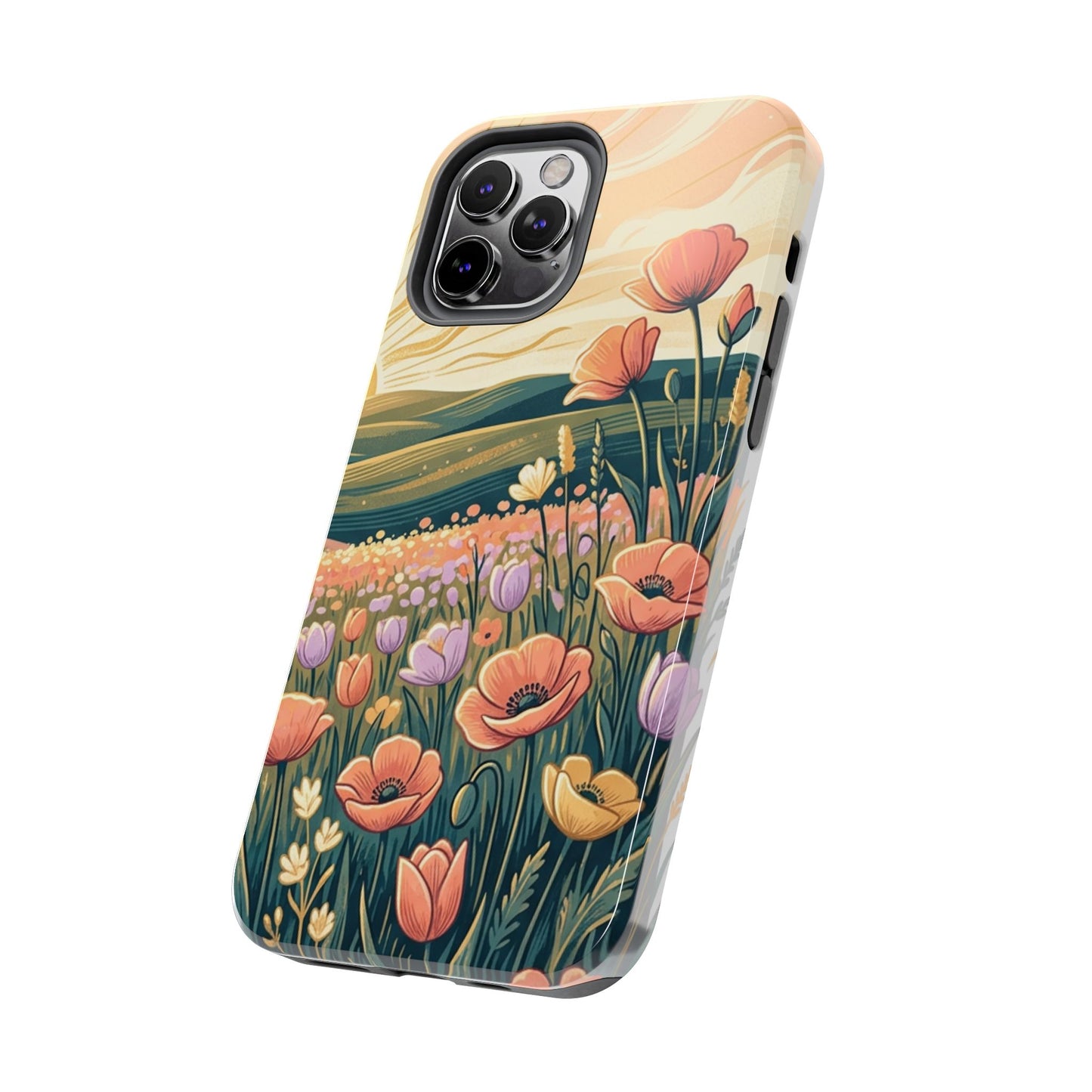 Floral Sunrise iPhone Case — Land of Flowers Design