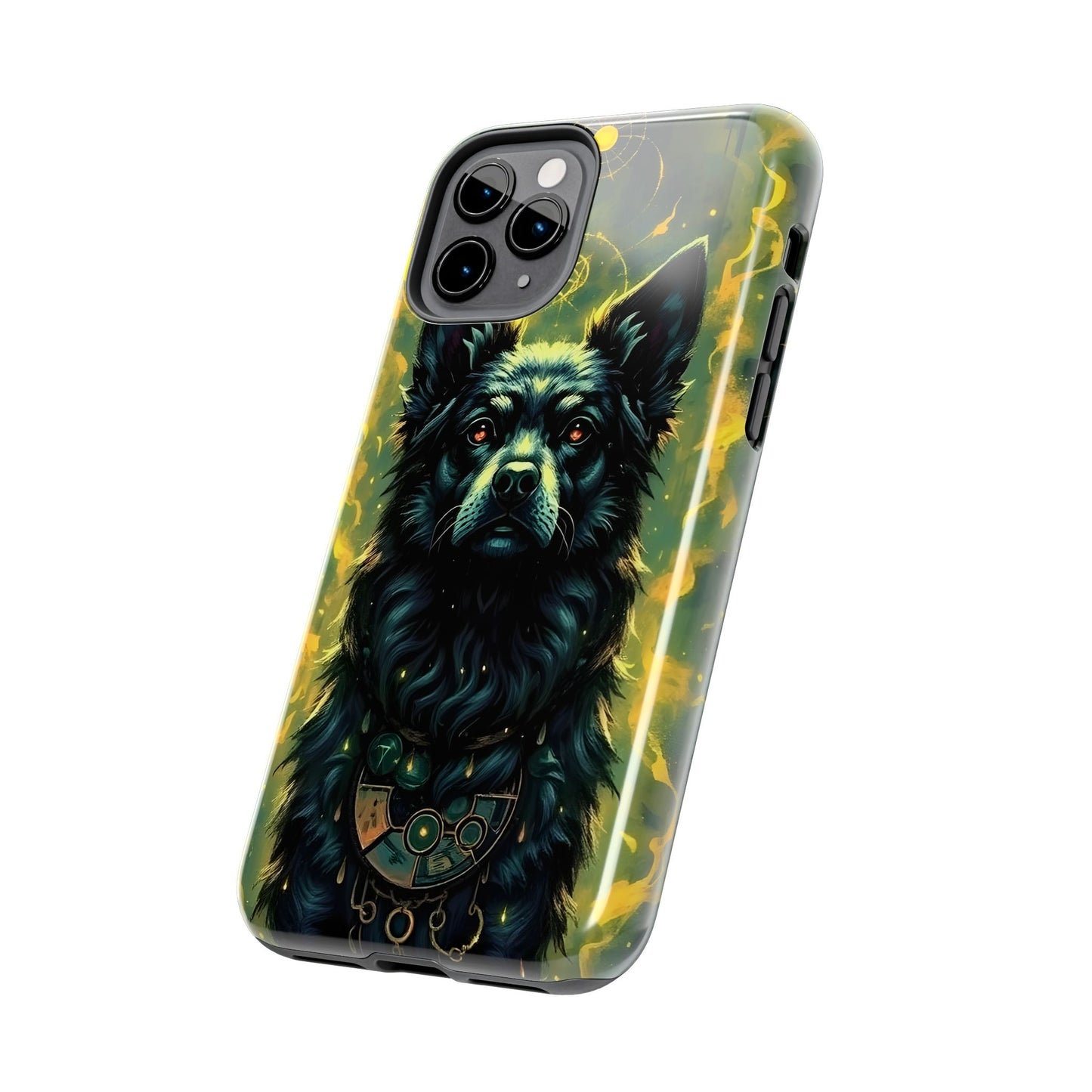 Mystical Dog Tribe Phone Case - Tough and Stylish for Pet Lovers - for iPhone