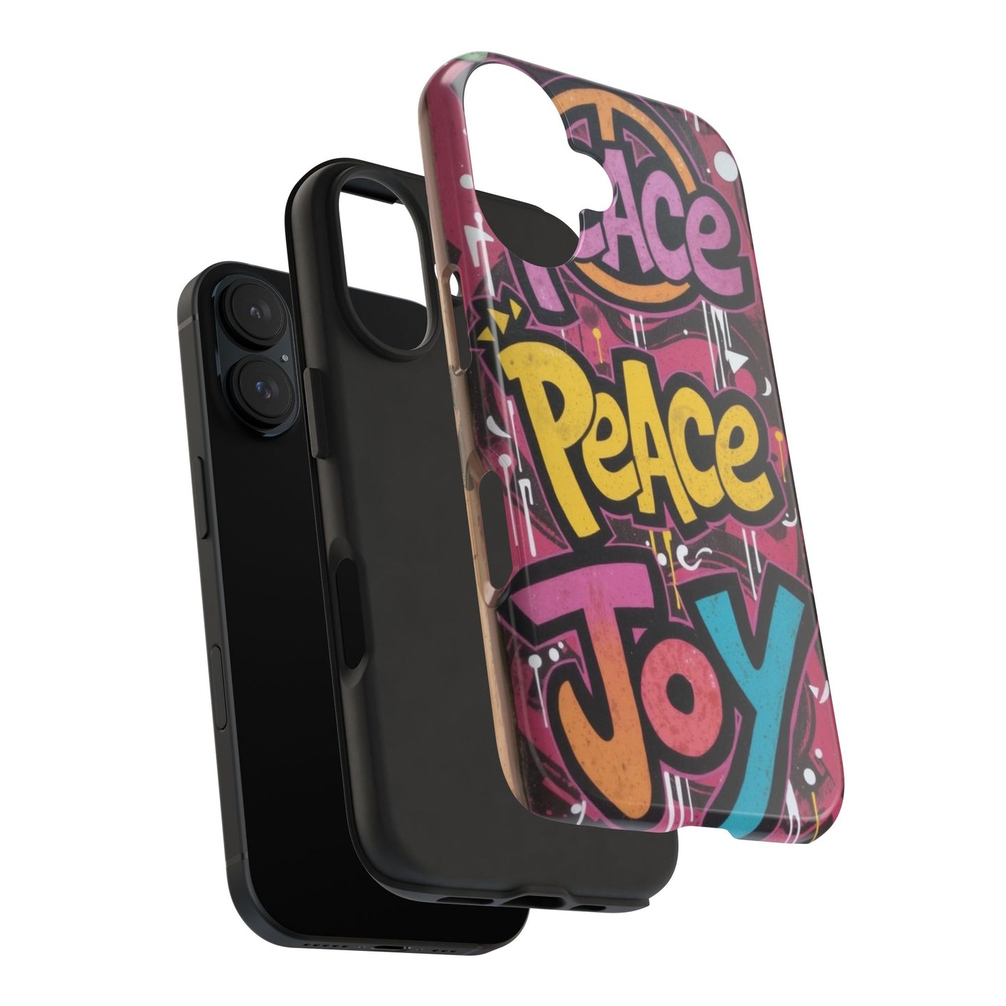 Colorful Peace Joy Tough Phone Case