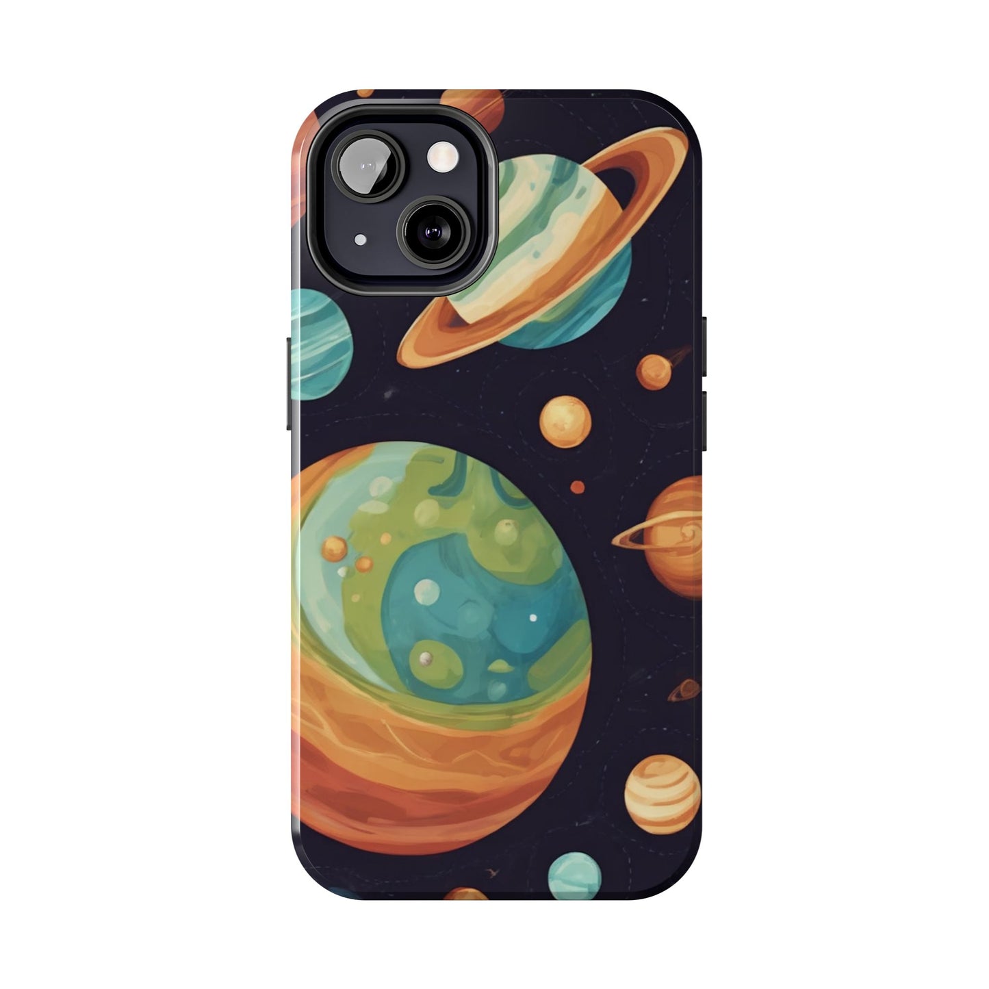 Cosmic Planet Phone Case - Durable Tough Protector for Space Lovers - for iPhone