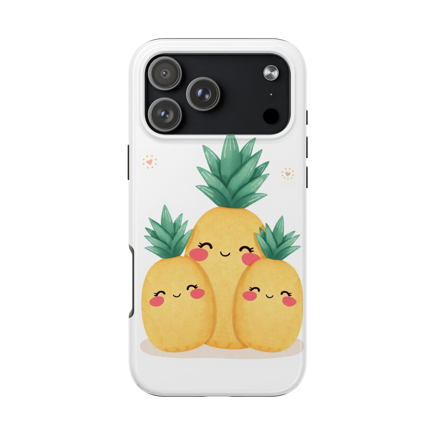 Cute Pineapple Tough Phone Cases | Fun Gift for Pineapple Lovers | Summer Vibes | Durable Phone Protection | Quirky Phone Accessory