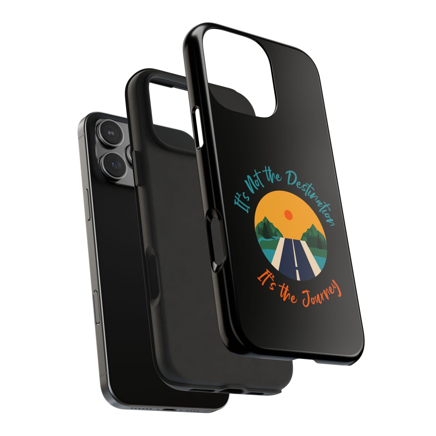 Adventure Quote Phone Case - 'It's Not the Destination, It's the Journey' - for iPhone