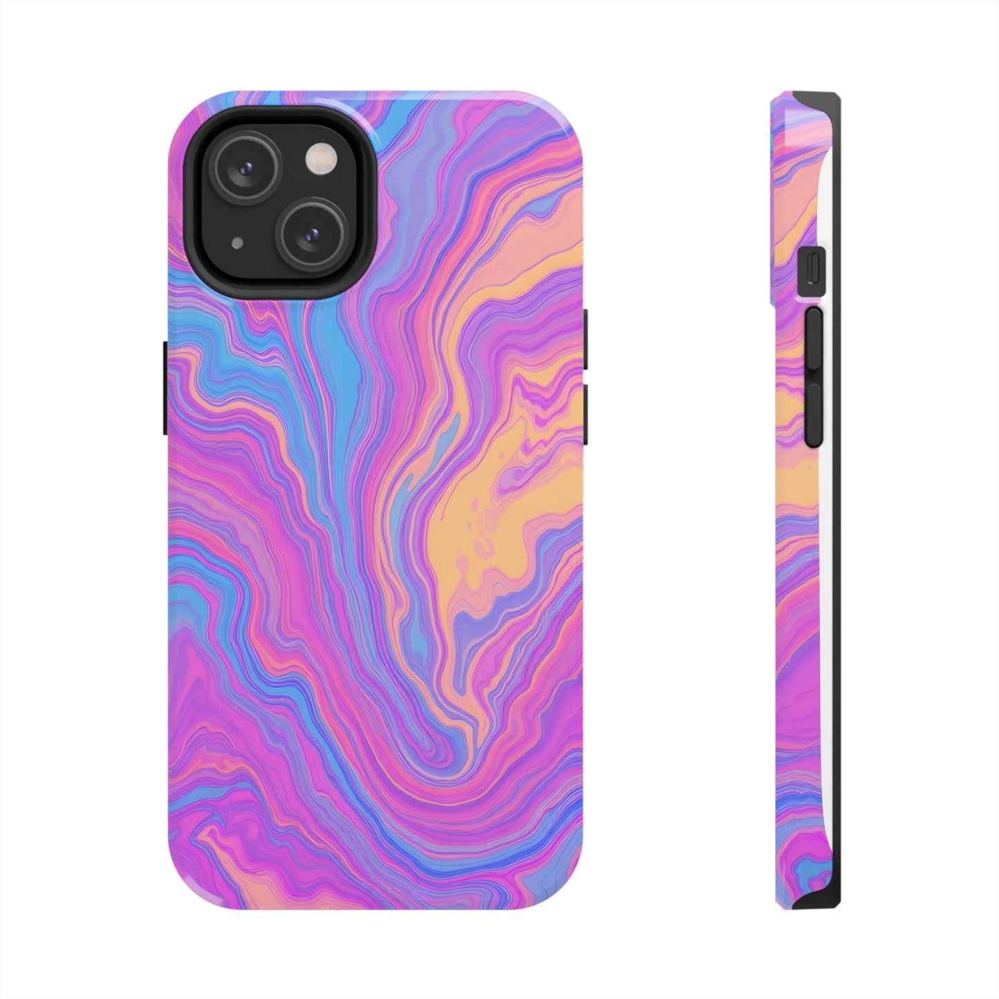 Pop Art Liquid Texture Marble Phone Case - Tough & Stylish Design - for iPhone