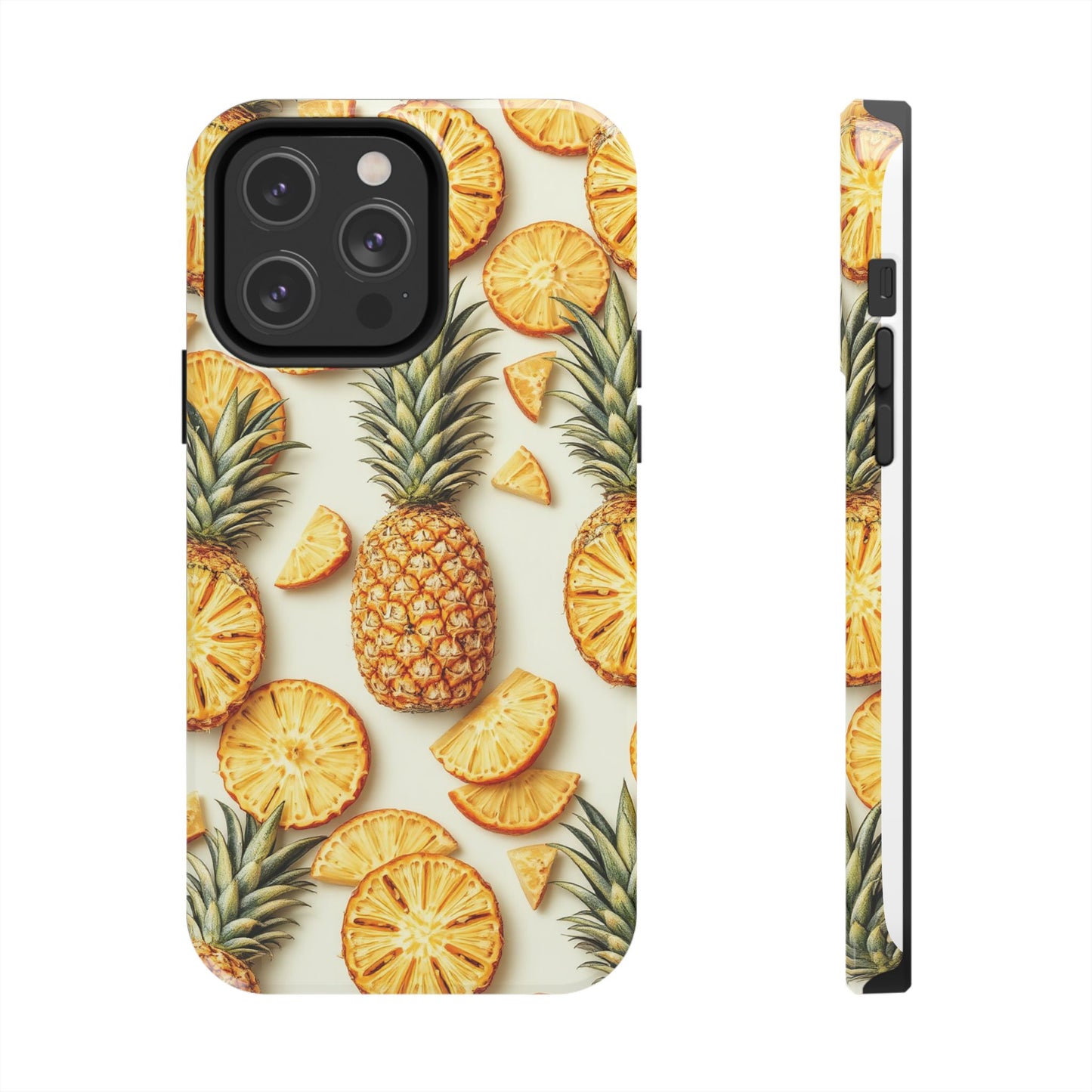 Tropical Pineapple Phone Case - Tough Phone Protector for Summer Vibes
