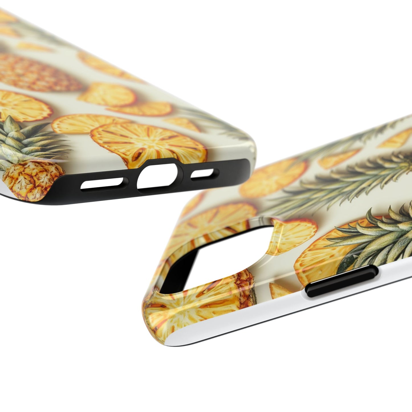 Tropical Pineapple Phone Case - Tough Phone Protector for Summer Vibes