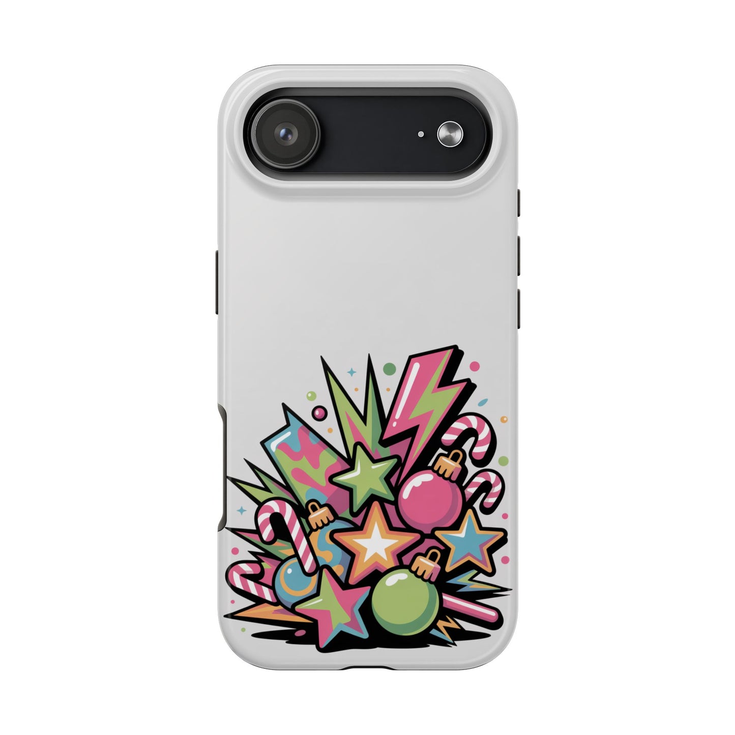 Colorful Explosion Retro Christmas Tough Phone Case