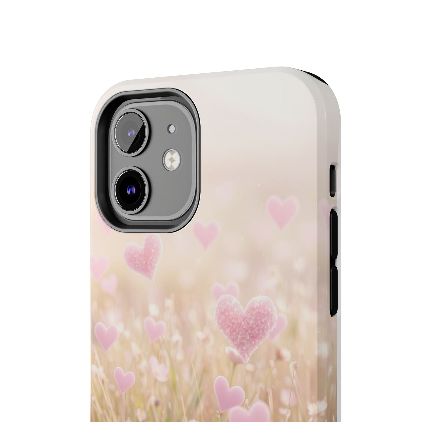 Romantic Hearts Tough Phone Case - Perfect for Lovers and Celebrations
