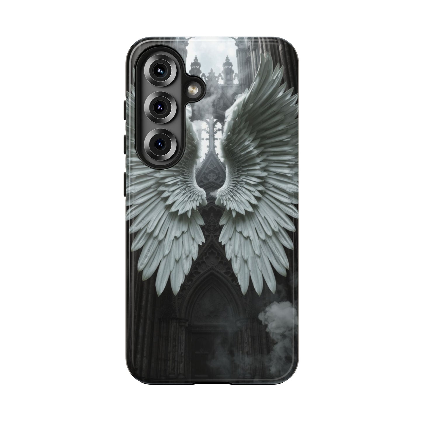 Angel Wings Tough Phone Case - Durable & Stylish Protection for Creatives