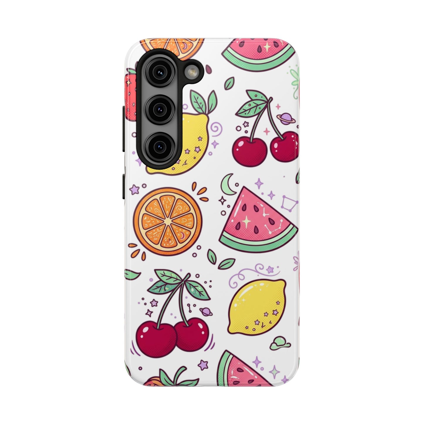 Tough Phone Case — Summer Fruit Explosion Pattern