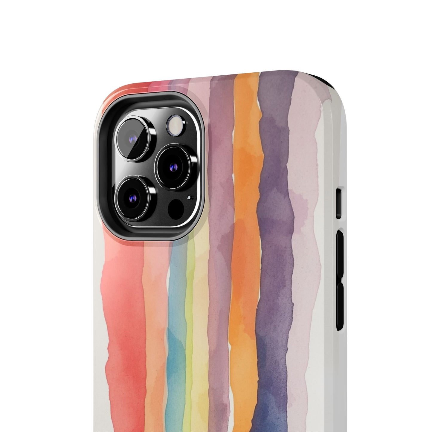 Colorful Watercolor Tough Phone Case - Stylish and Durable Cover for Creative Souls