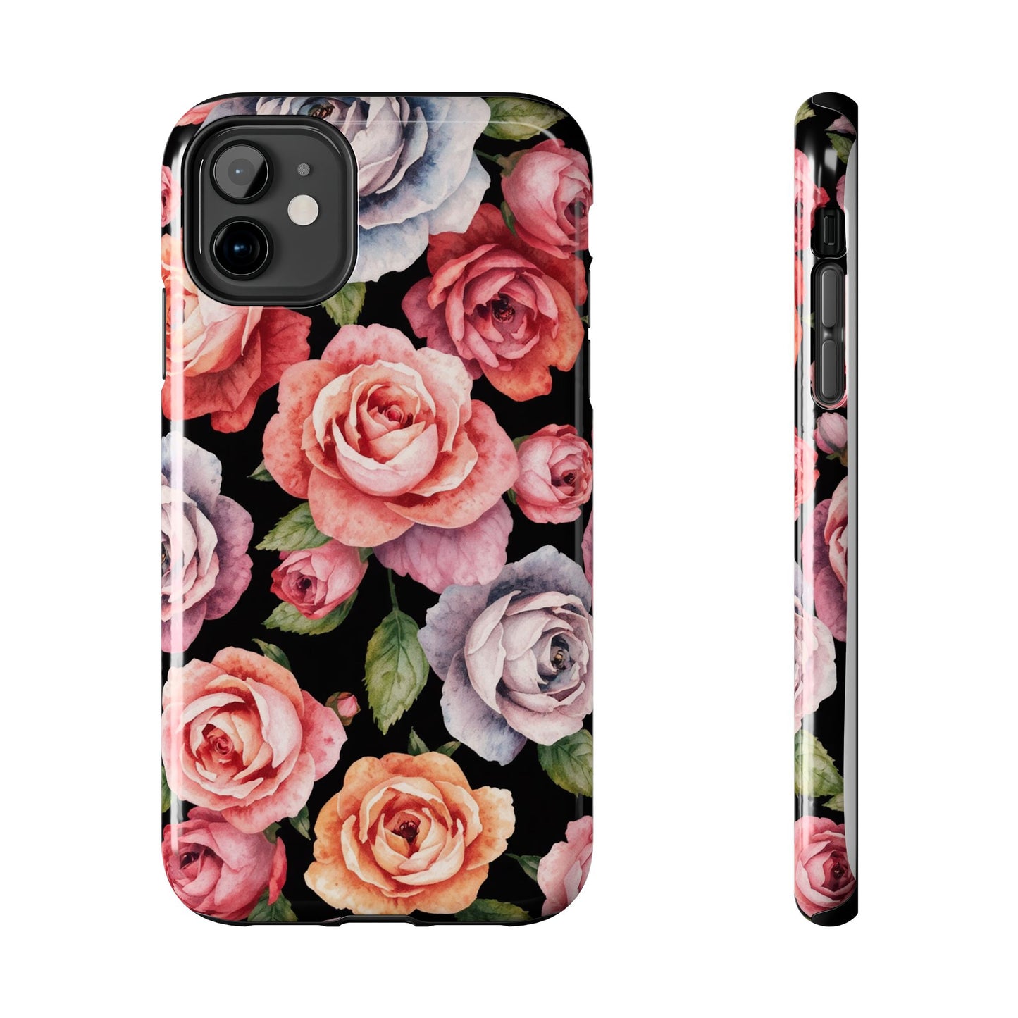 Elegant Floral Tough Phone Case - Perfect for Nature Lovers - for iPhone