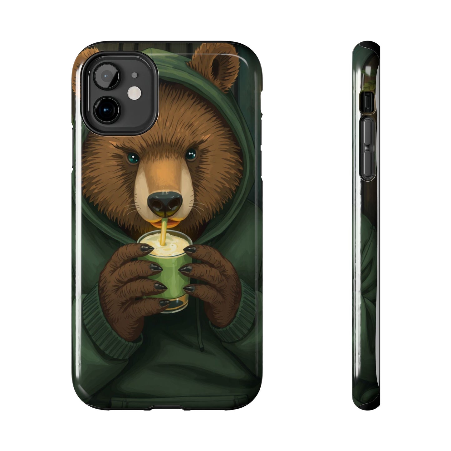 Cute Bear Phone Case – Tough and Stylish Protection for Animal Lovers