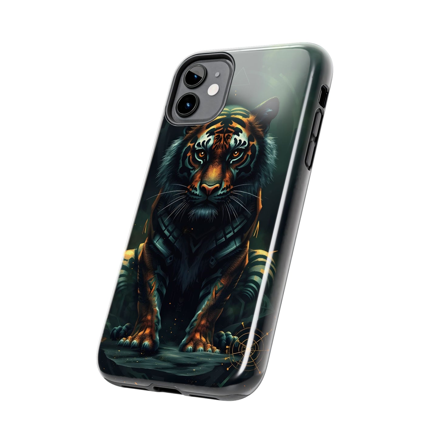 Fierce Mystical Tiger Tough Phone Case | Durable Protection for Nature Lovers - for iPhone