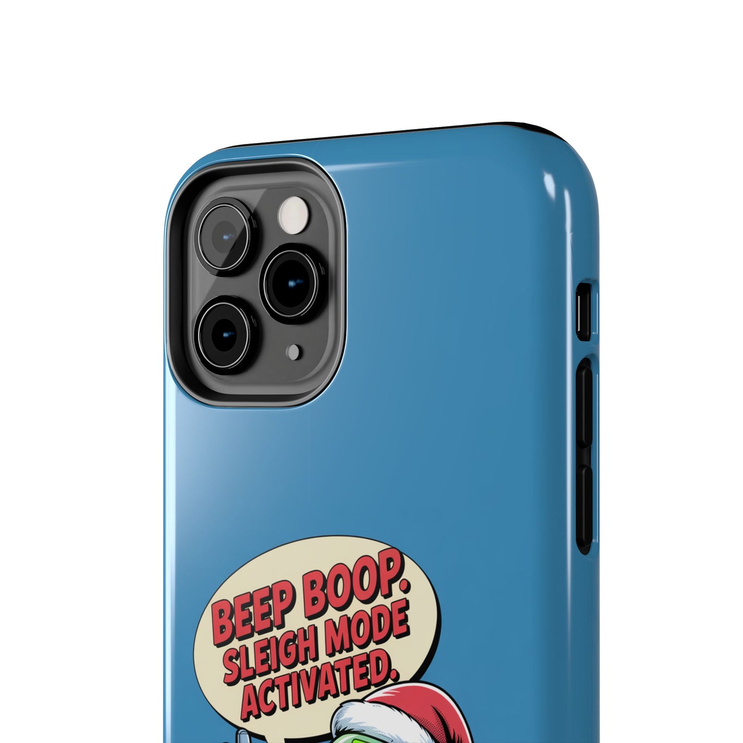 Funny Robot Holiday Phone Case - Beep Boop Sleigh Mode Activated