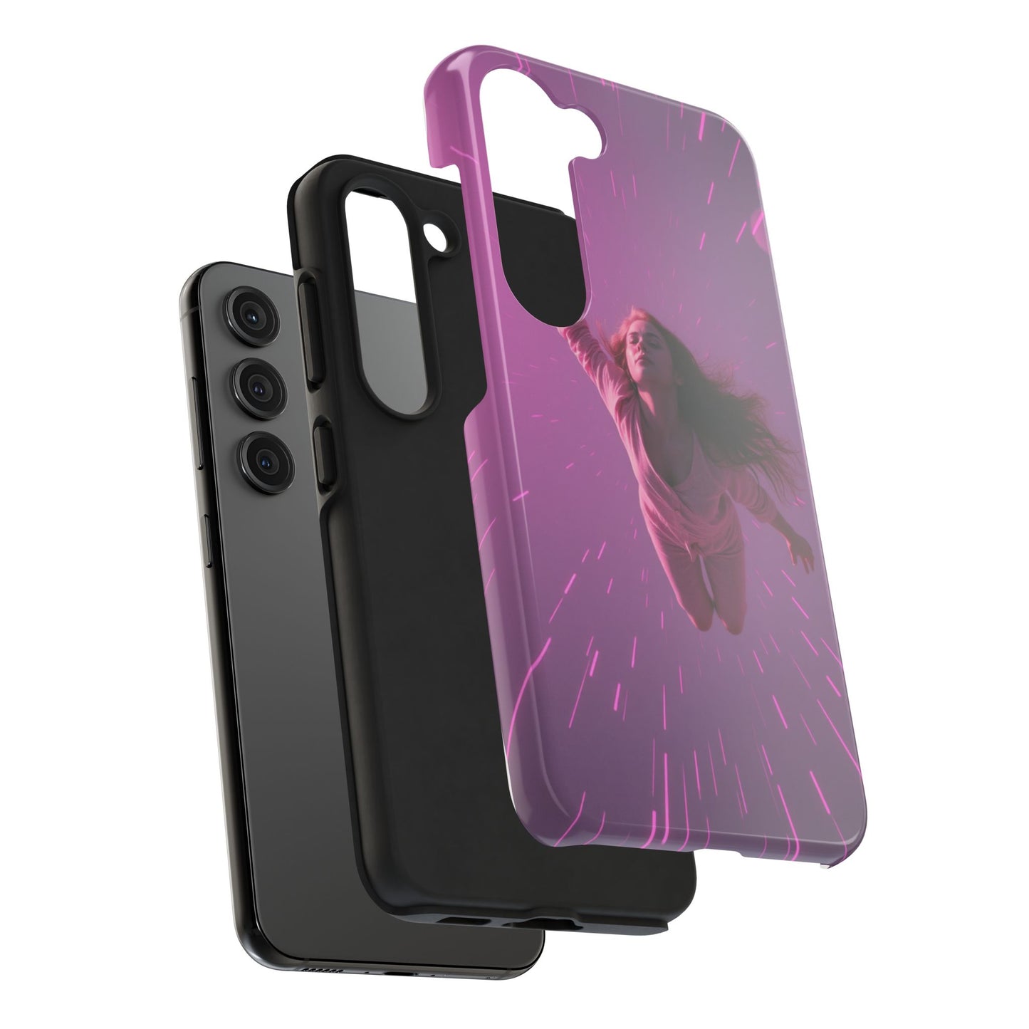 Inspirational Tough Phone Case - Cosmic Dreamer Design