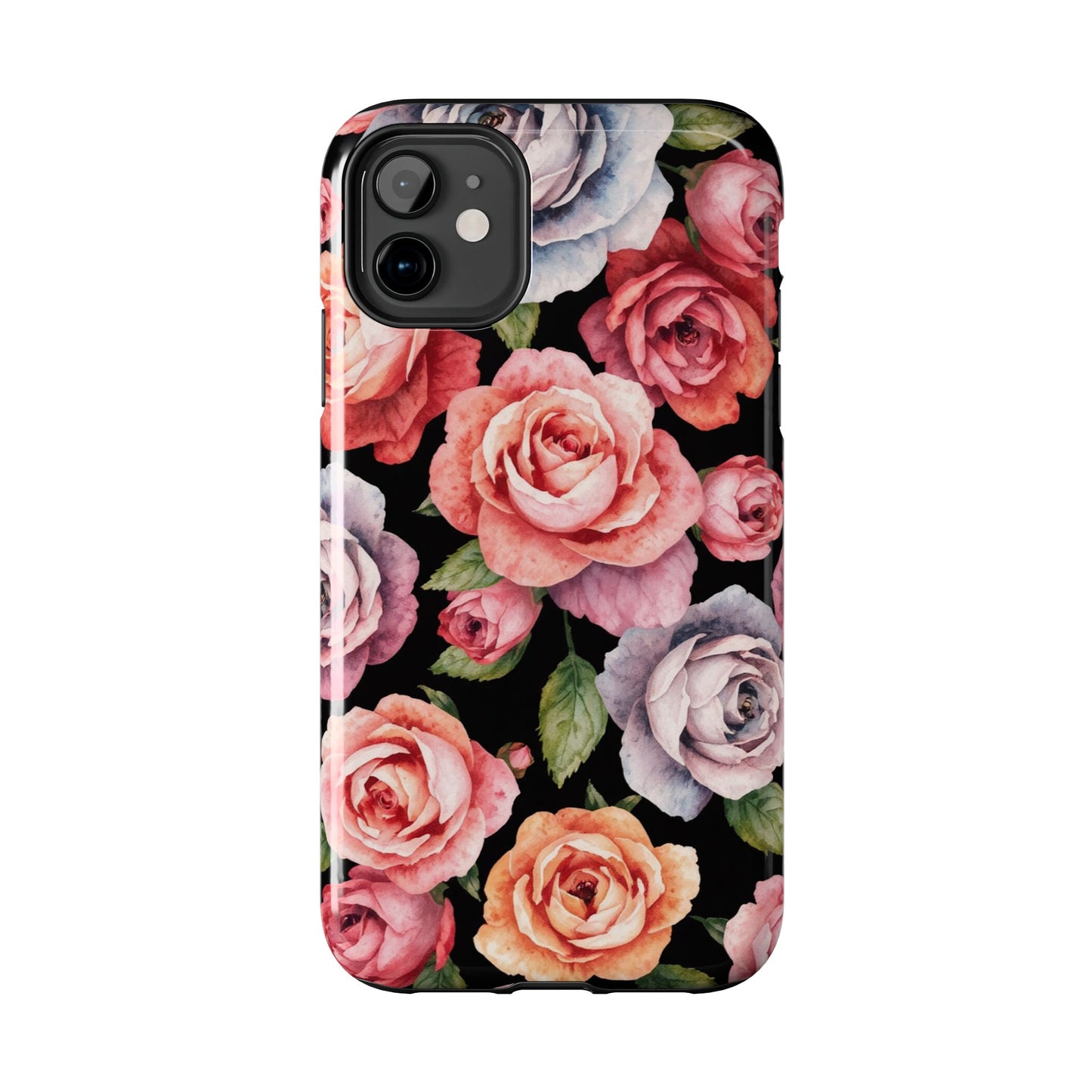 Elegant Floral Tough Phone Case - Perfect for Nature Lovers - for iPhone