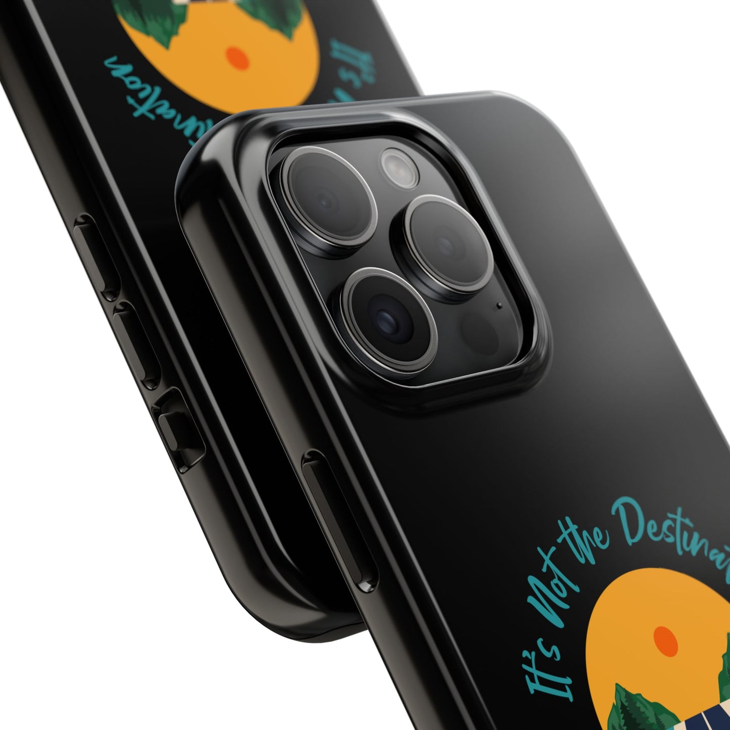 Adventure Quote Phone Case - 'It's Not the Destination, It's the Journey' - for iPhone