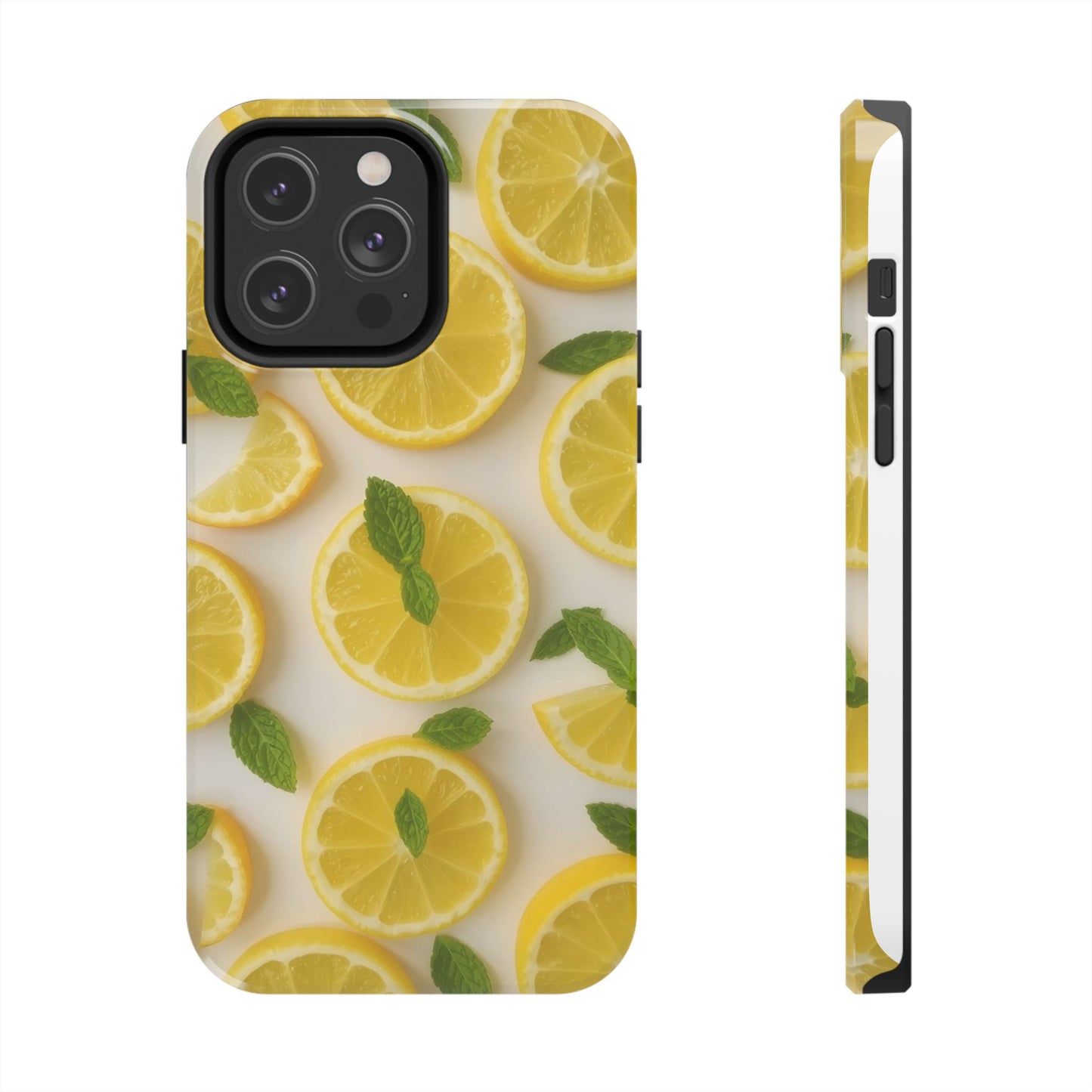 Fresh Lemons Slices - Tough Phone Case - for iPhone