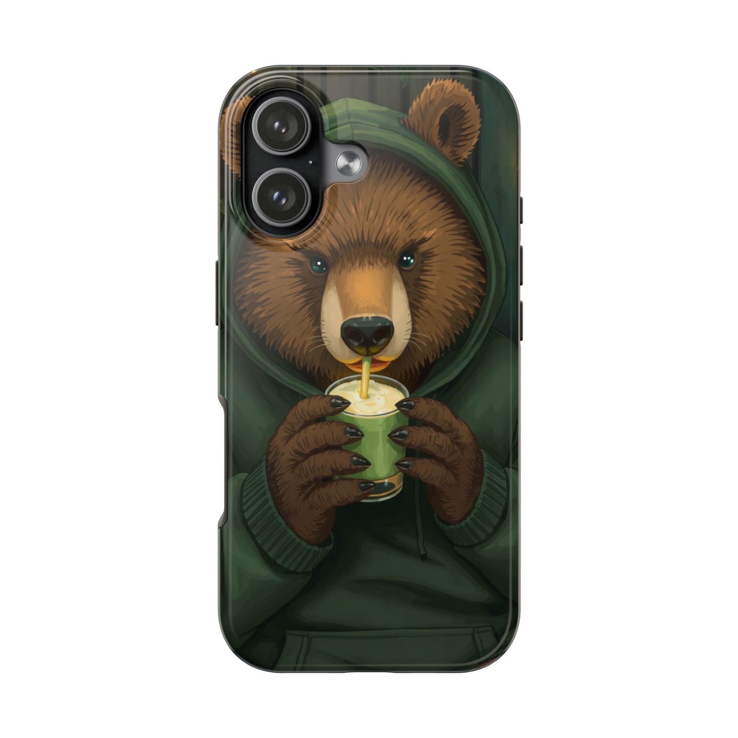 Cute Bear Phone Case – Tough and Stylish Protection for Animal Lovers
