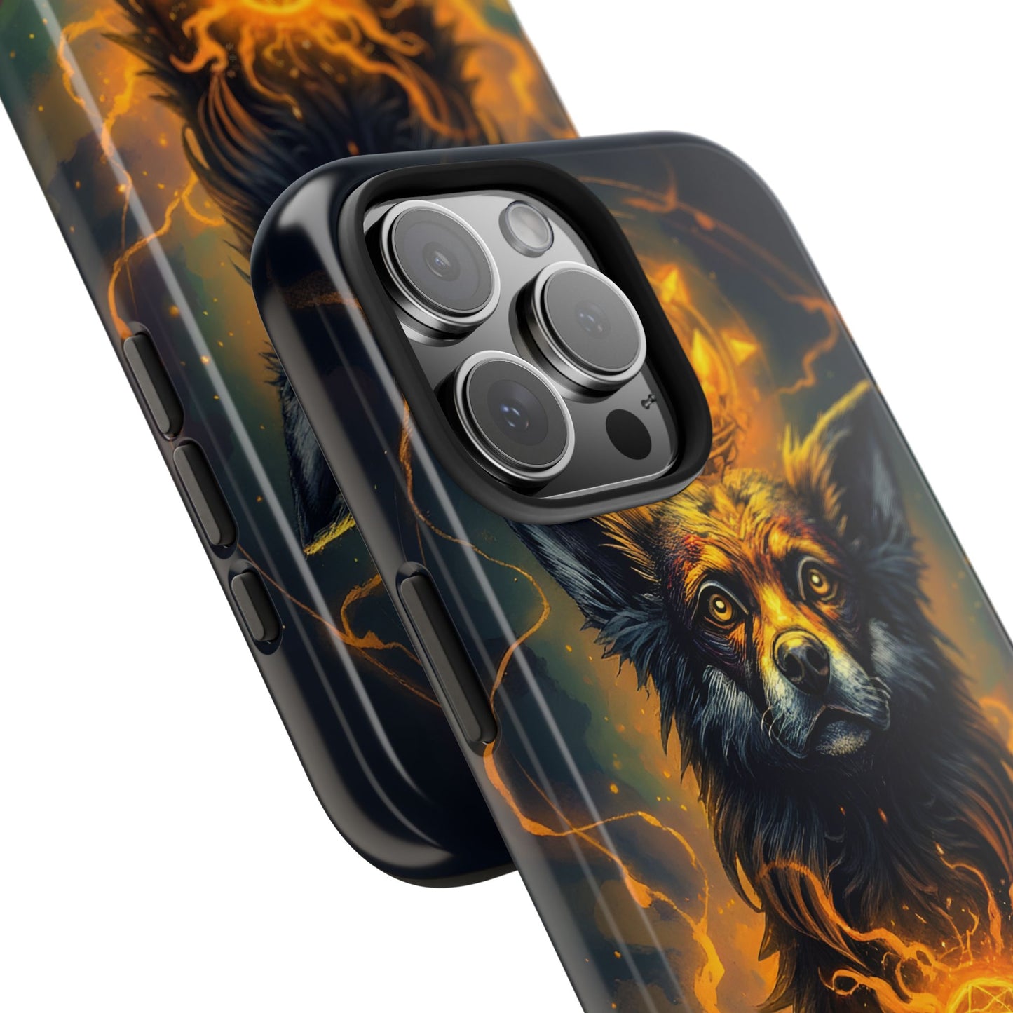 Mystical Dog of Light - Tough Phone Case - Durable Protection with Inspired Artwork - for iPhone