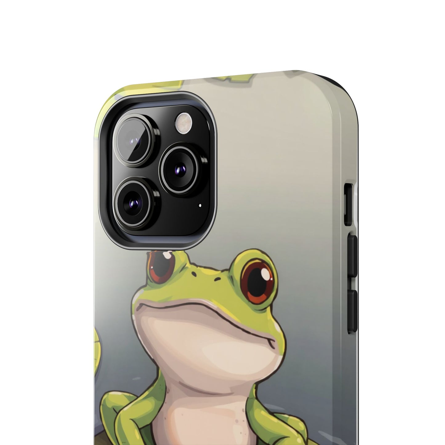 Cute Frog Tough Phone Case - Durable Protection with Nature Vibe