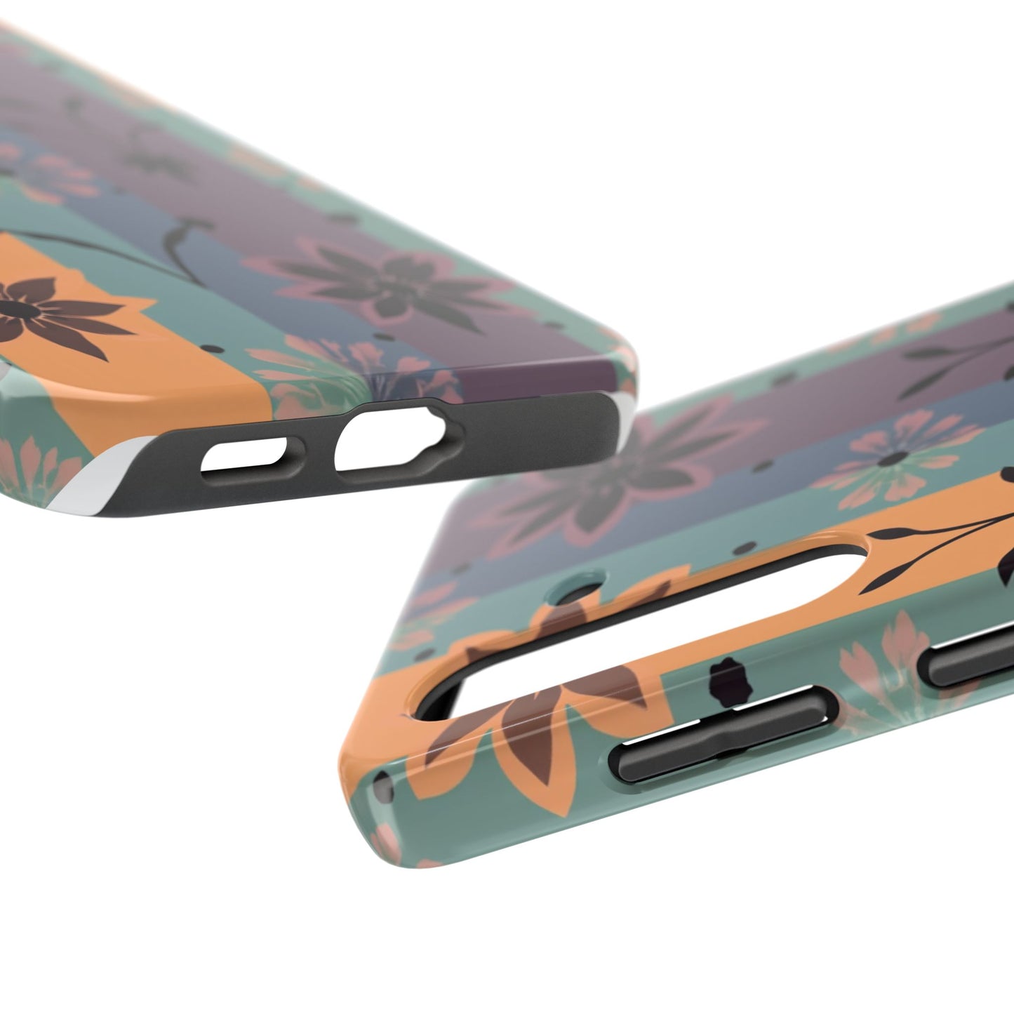 Boho Floral Tough Phone Cases - Durable & Stylish Protection - for iPhone