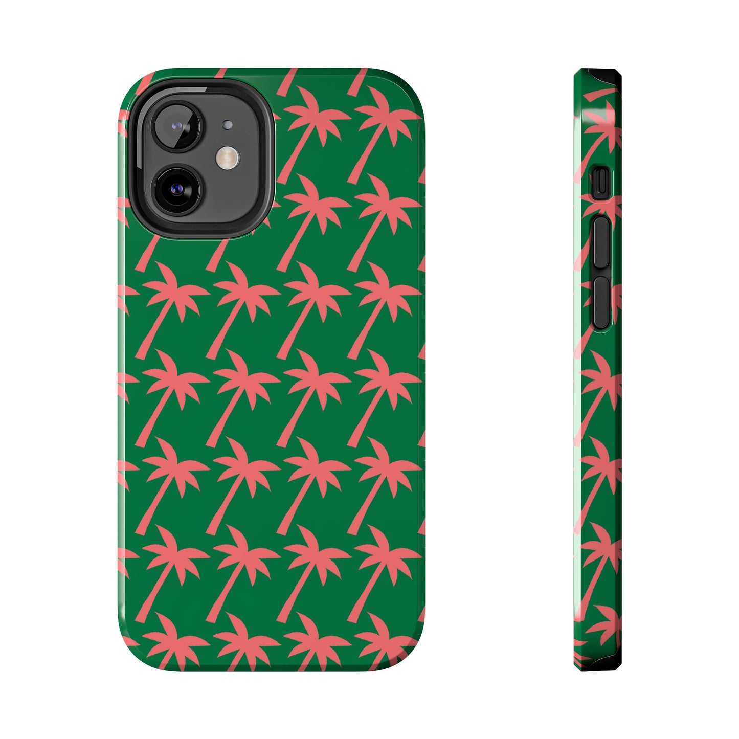 Tropical Palm Pattern for Beach Lovers - Tough Phone Case - for iPhone