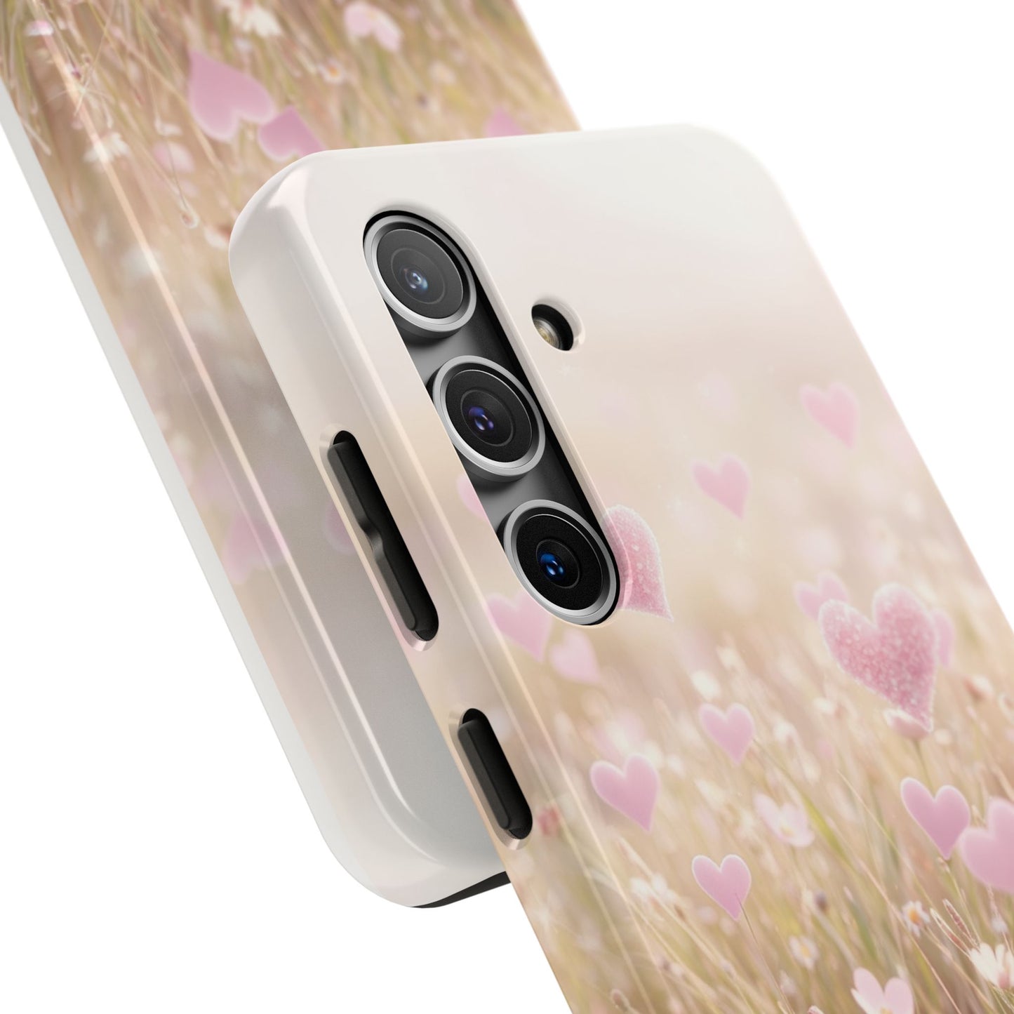 Romantic Hearts Tough Phone Case - Perfect for Lovers and Celebrations