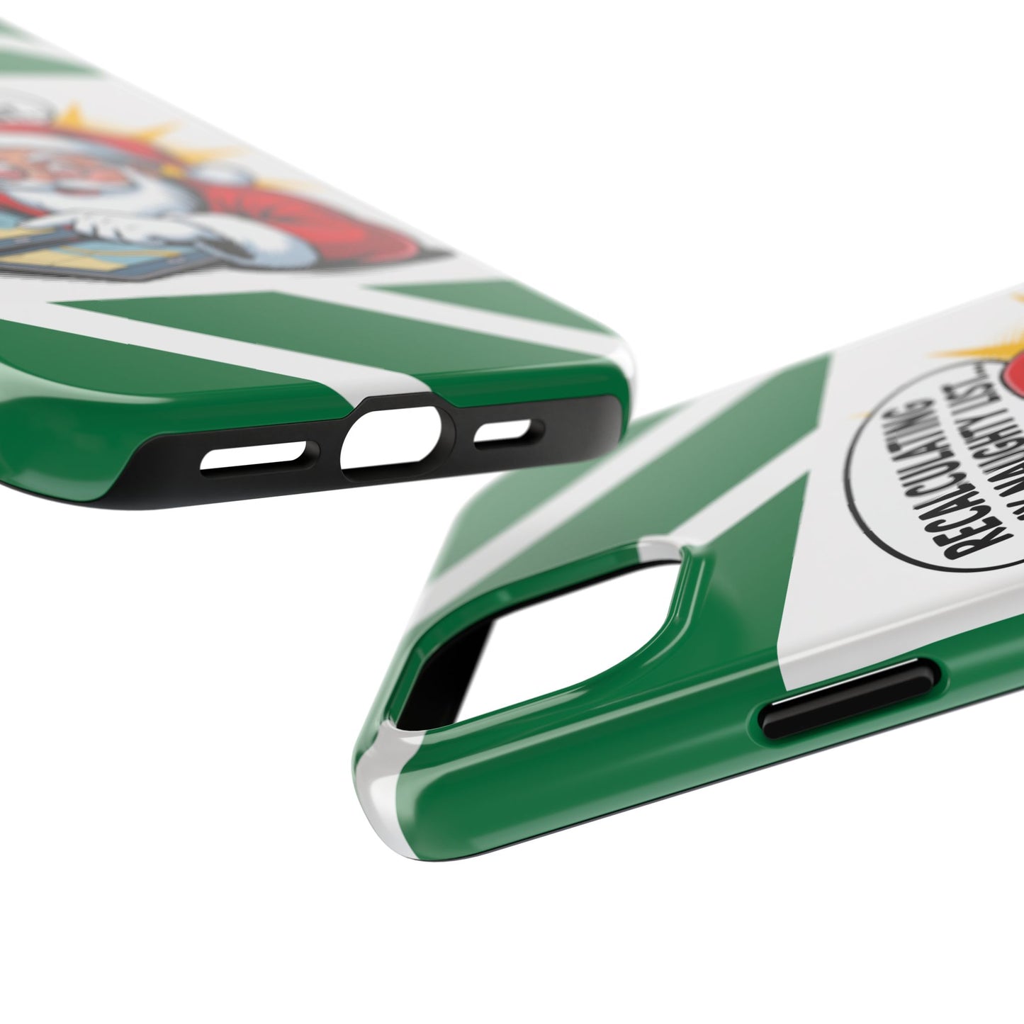 Santa Naughty List Phone Case - Tough & Fun Holiday Protection